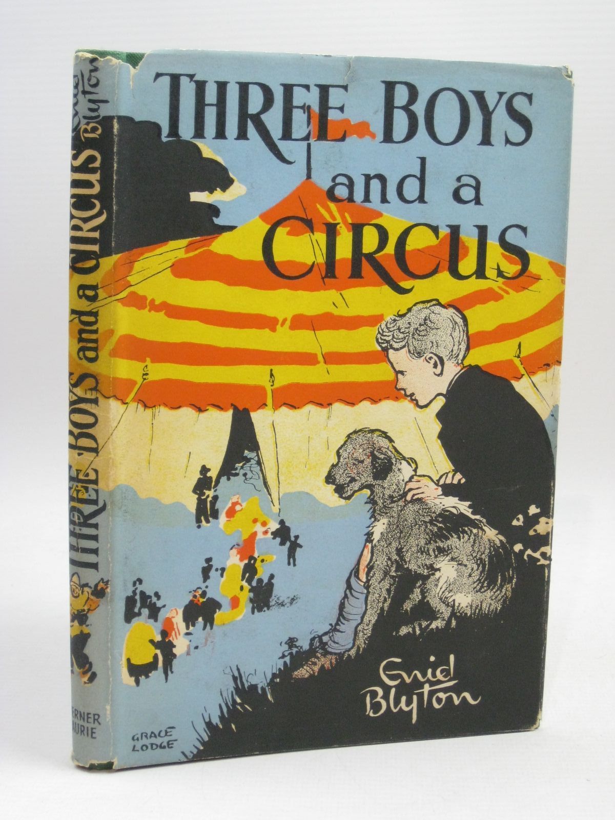 Photo of THREE BOYS AND A CIRCUS written by Blyton, Enid illustrated by Lodge, Grace published by Werner Laurie (STOCK CODE: 1506340)  for sale by Stella & Rose's Books