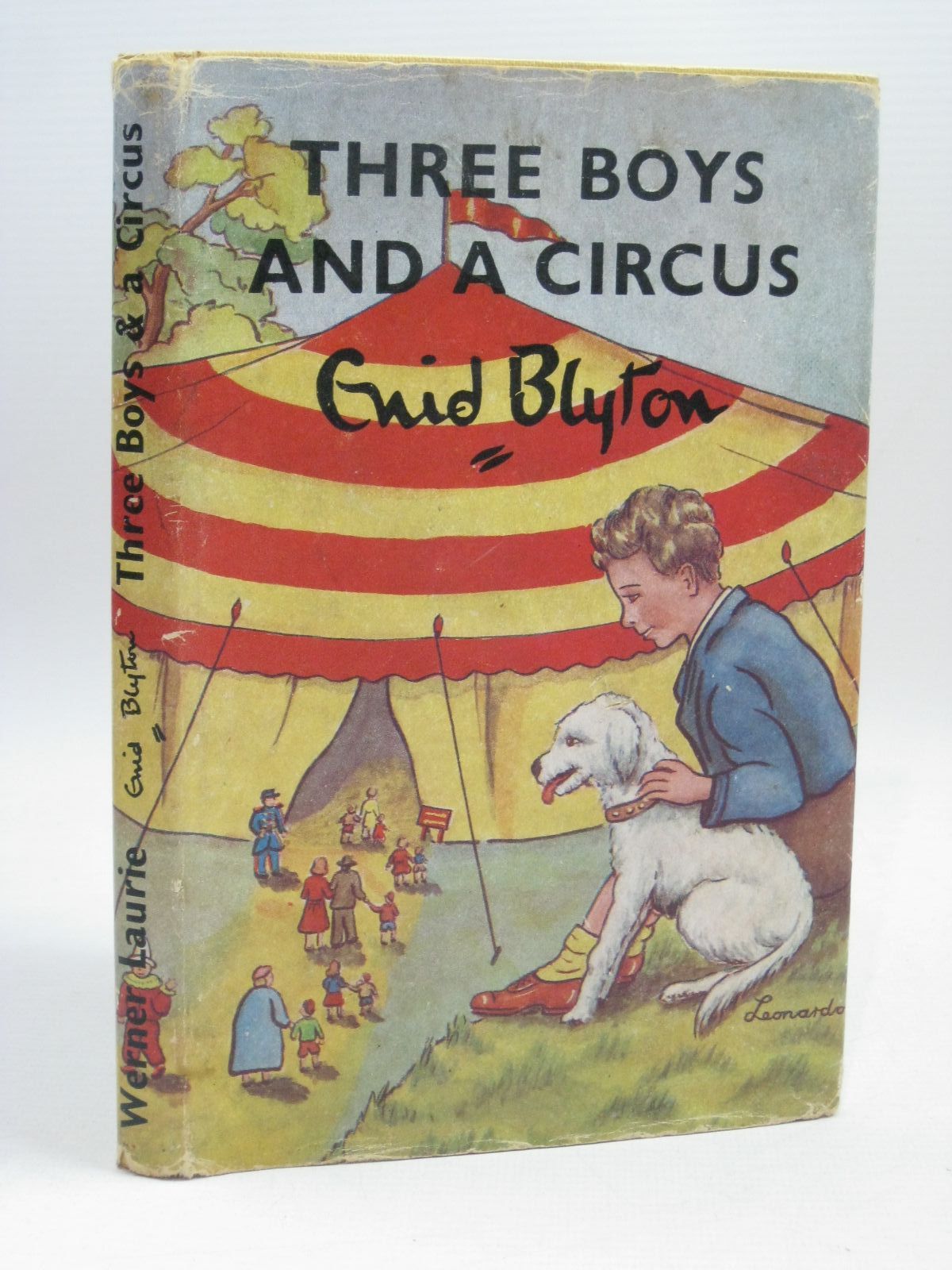 Photo of THREE BOYS AND A CIRCUS written by Blyton, Enid illustrated by Lodge, Grace published by Werner Laurie (STOCK CODE: 1506343)  for sale by Stella & Rose's Books