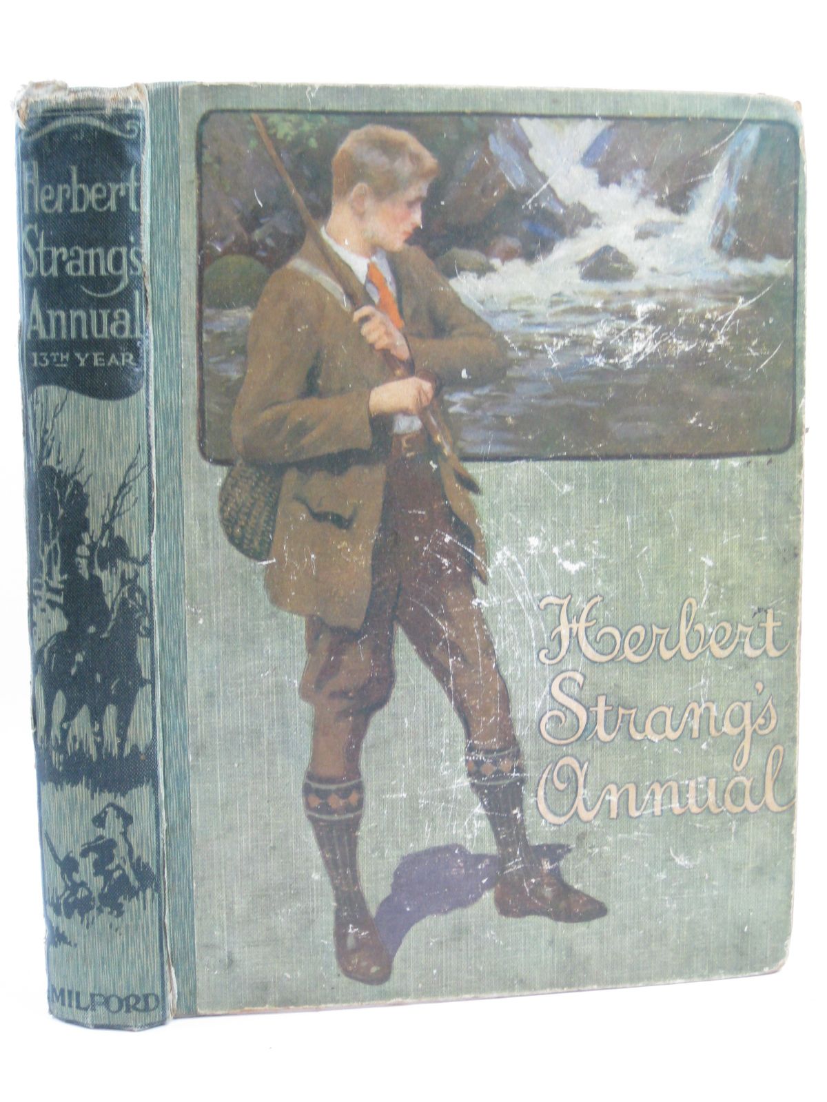 Photo of HERBERT STRANG'S ANNUAL 13TH YEAR written by Strang, Herbert Benson, Claude E. Beresford, Leslie Cleaver, Hylton et al,  illustrated by Brock, C.E. Browne, Gordon et al.,  published by Oxford University Press, Humphrey Milford (STOCK CODE: 1506670)  for sale by Stella & Rose's Books