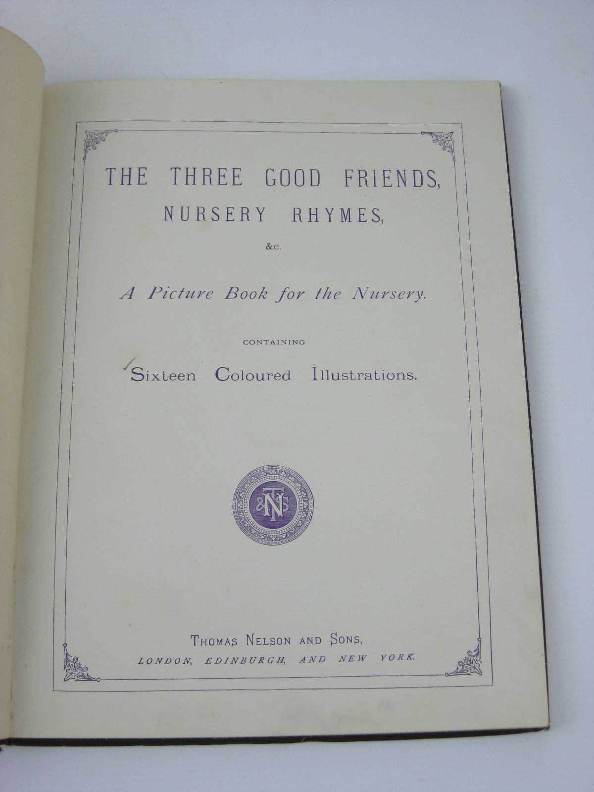 Photo of THE THREE GOOD FRIENDS published by Thomas Nelson & Sons (STOCK CODE: 1506743)  for sale by Stella & Rose's Books
