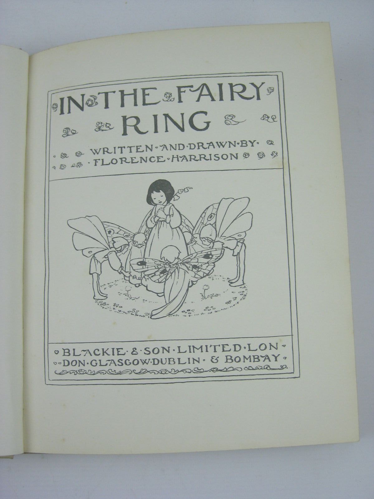 Photo of IN THE FAIRY RING written by Harrison, Florence illustrated by Harrison, Florence published by Blackie & Son Ltd. (STOCK CODE: 1506975)  for sale by Stella & Rose's Books