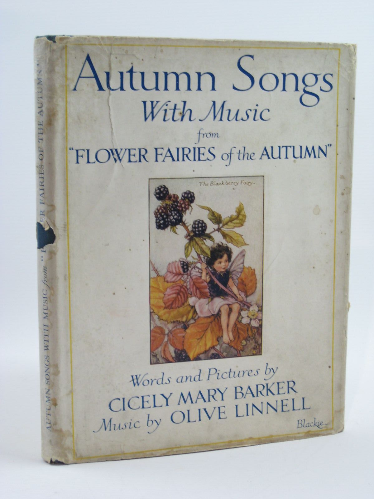 Photo of AUTUMN SONGS WITH MUSIC written by Barker, Cicely Mary Linnell, Olive illustrated by Barker, Cicely Mary published by Blackie &amp; Son Ltd. (STOCK CODE: 1507198)  for sale by Stella & Rose's Books