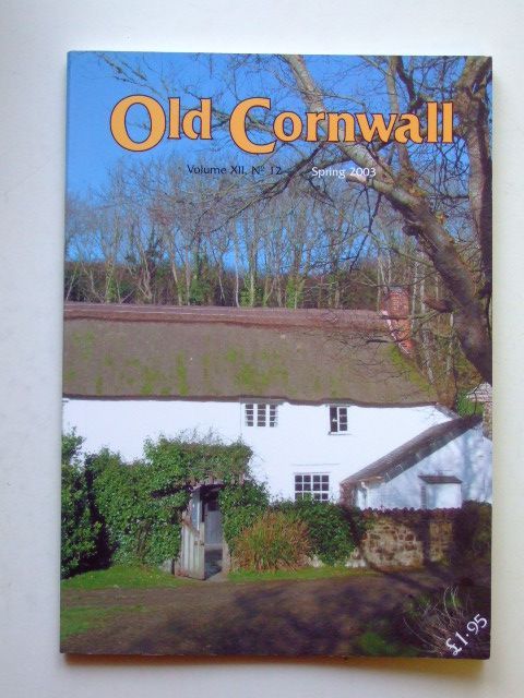 Photo of OLD CORNWALL VOL. XII No. 12 SPRING 2003- Stock Number: 1601157