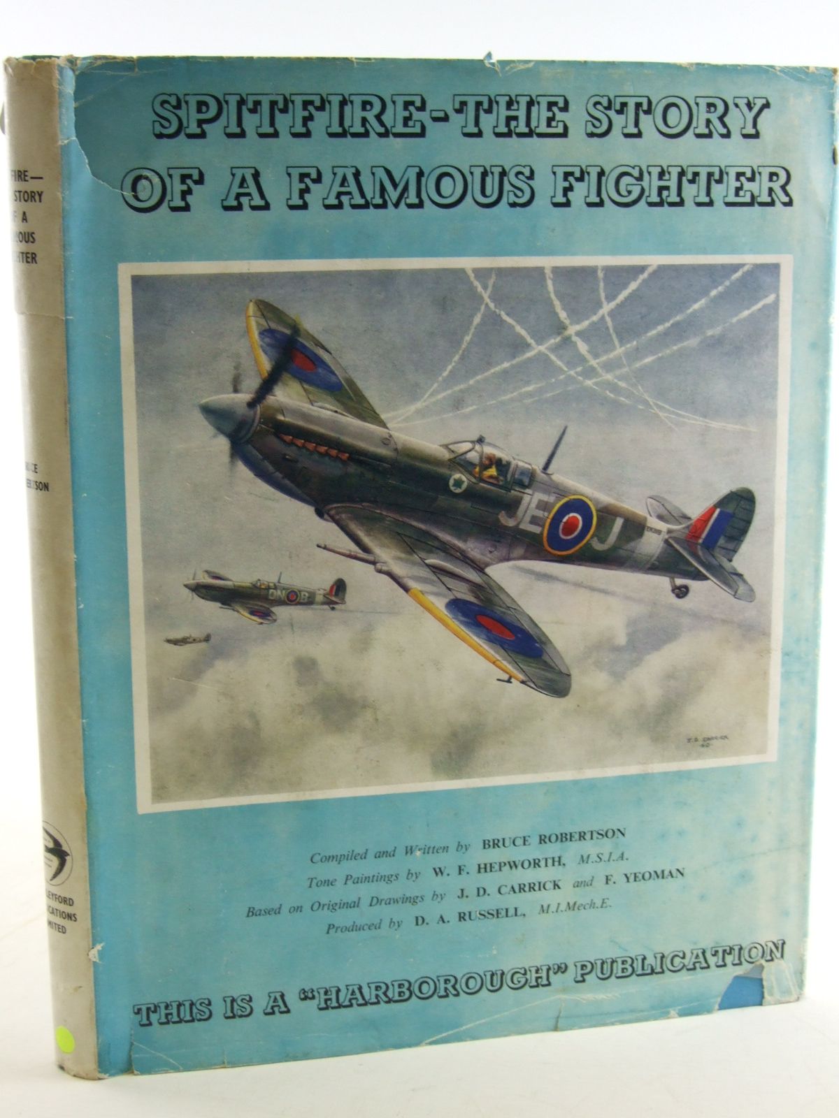 Stella & Rose's Books : SPITFIRE THE STORY OF A FAMOUS FIGHTER Written ...