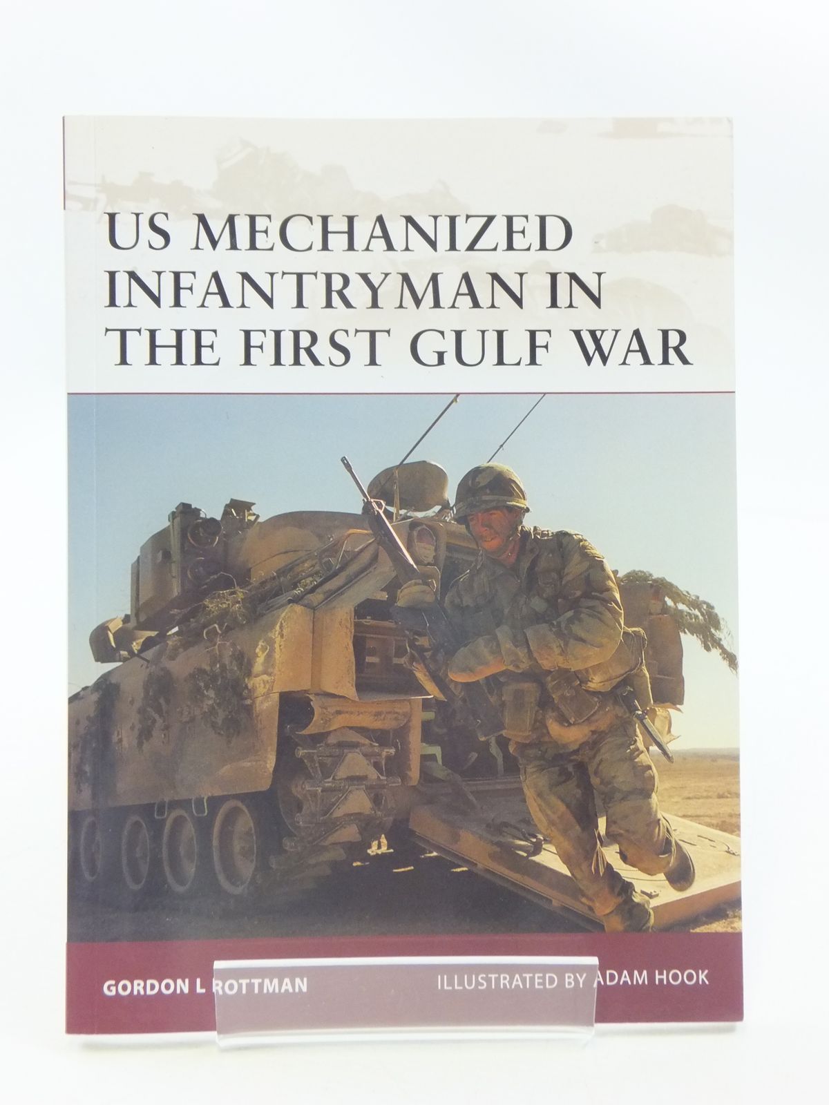 Photo of US MECHANIZED INFANTRYMAN IN THE FIRST GULF WAR- Stock Number: 1605407