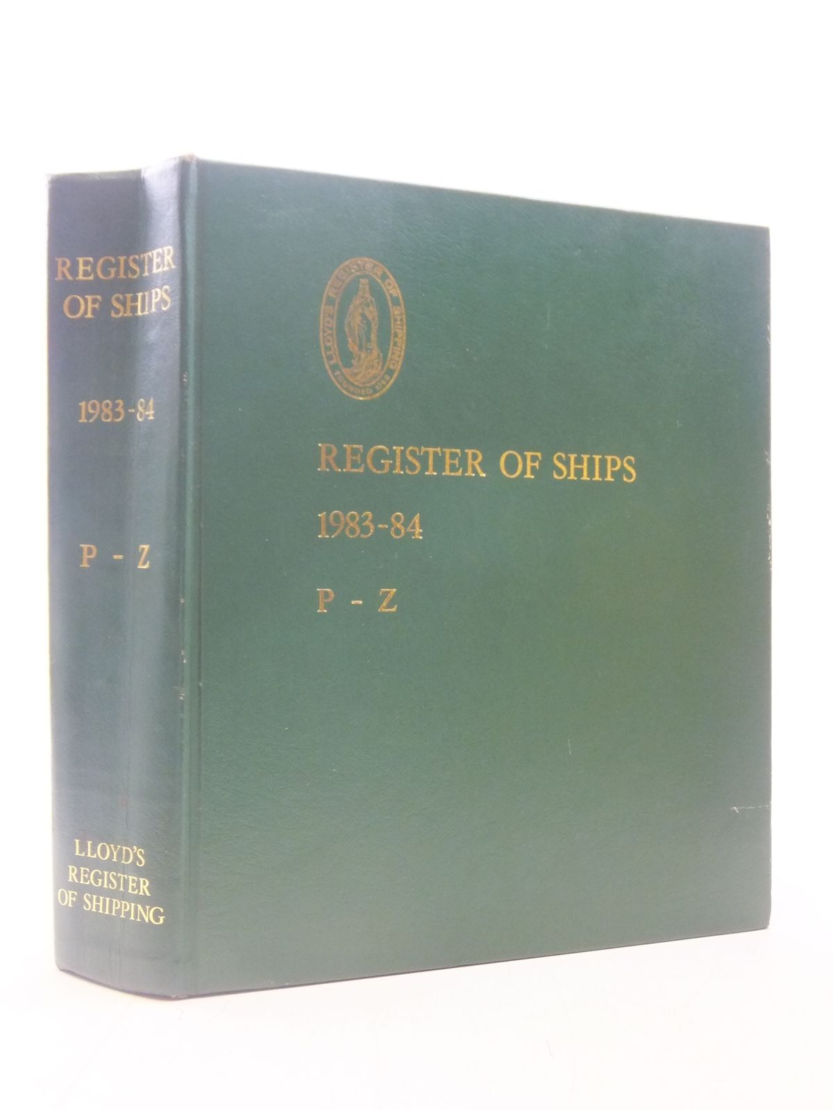 Photo of LLOYD'S REGISTER OF SHIPS 1983-84 P-Z published by Lloyd's Register Of Shipping (STOCK CODE: 1605868)  for sale by Stella & Rose's Books