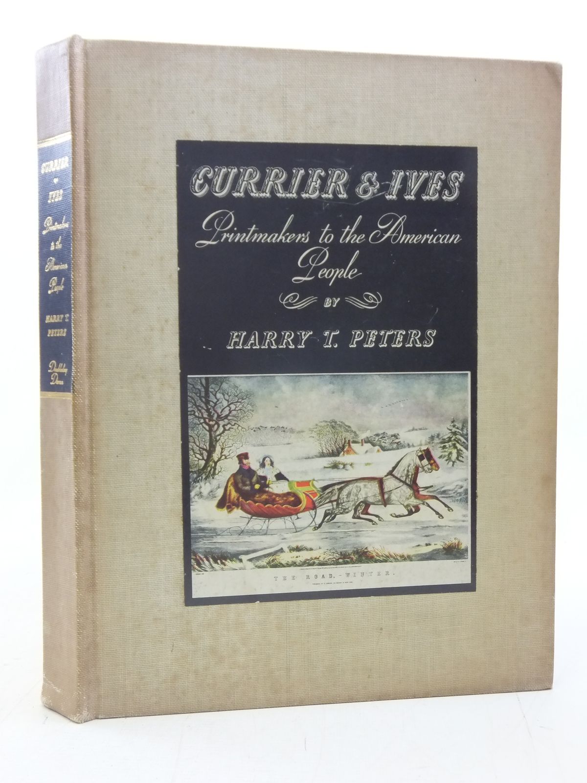 Photo of CURRIER &amp; IVES PRINTMAKERS TO THE AMERICAN PEOPLE written by Peters, Harry T. published by Doubleday, Doran &amp; Co Inc. (STOCK CODE: 1606049)  for sale by Stella & Rose's Books