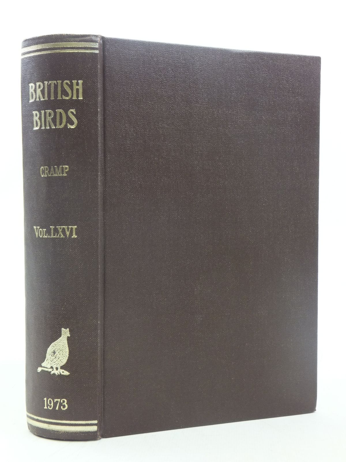 Photo of BRITISH BIRDS VOL. LXVI written by Cramp, Stanley published by MacMillan (STOCK CODE: 1607119)  for sale by Stella & Rose's Books