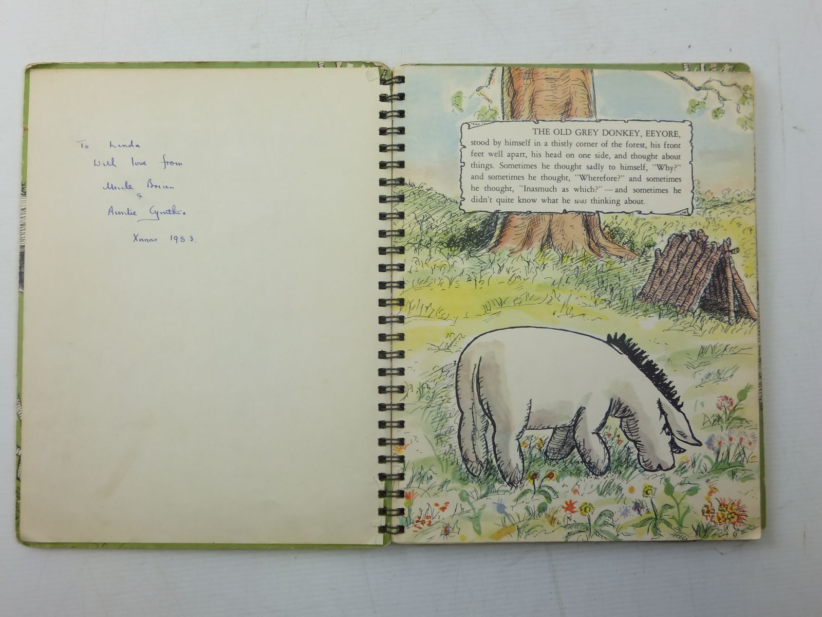 Stella & Rose's Books : WINNIE-THE-POOH AND EEYORE'S TAIL Written By A ...