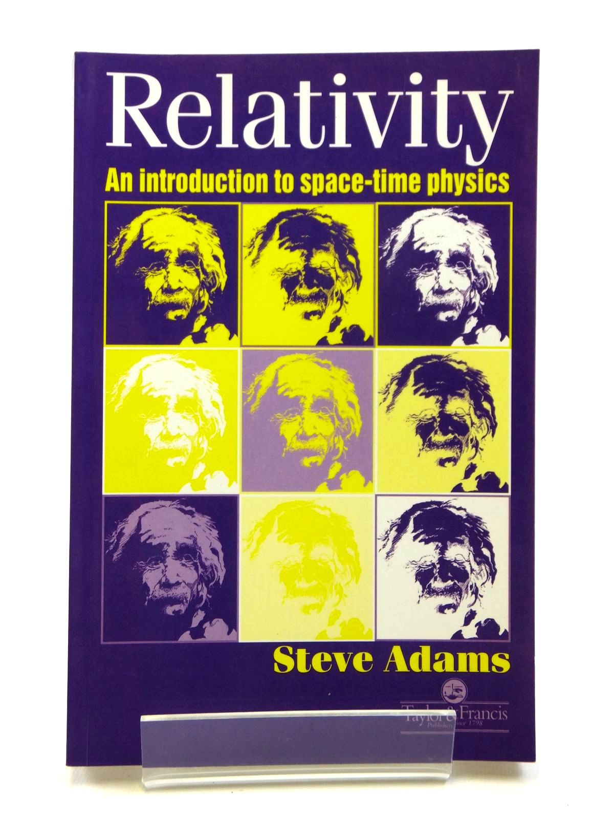 Photo of RELATIVITY AN INTRODUCTION TO SPACE-TIME PHYSICS written by Adams, Steve published by Taylor & Francis (STOCK CODE: 1608073)  for sale by Stella & Rose's Books