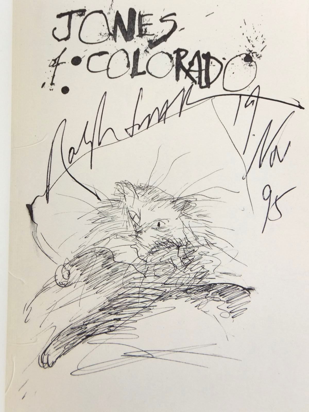 Photo of JONES OF COLORADO written by Steadman, Ralph illustrated by Steadman, Ralph published by Ebury Press (STOCK CODE: 1608670)  for sale by Stella & Rose's Books