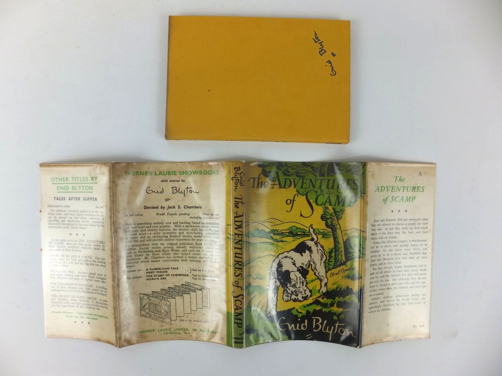 Photo of THE ADVENTURES OF SCAMP written by Blyton, Enid illustrated by Openshaw, Olive F. published by Werner Laurie (STOCK CODE: 1608824)  for sale by Stella & Rose's Books