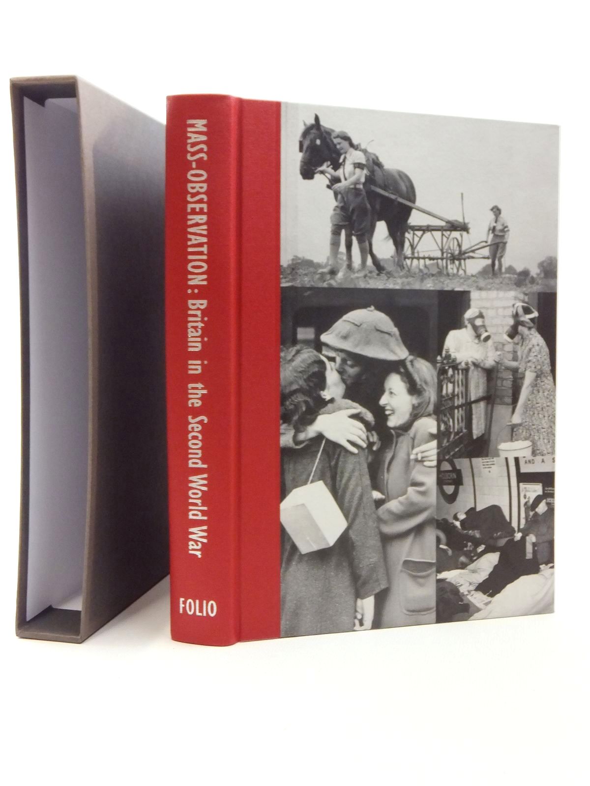 Photo of MASS-OBSERVATION BRITAIN IN THE SECOND WORLD WAR written by Wing, Sandra Koa published by Folio Society (STOCK CODE: 1609647)  for sale by Stella & Rose's Books