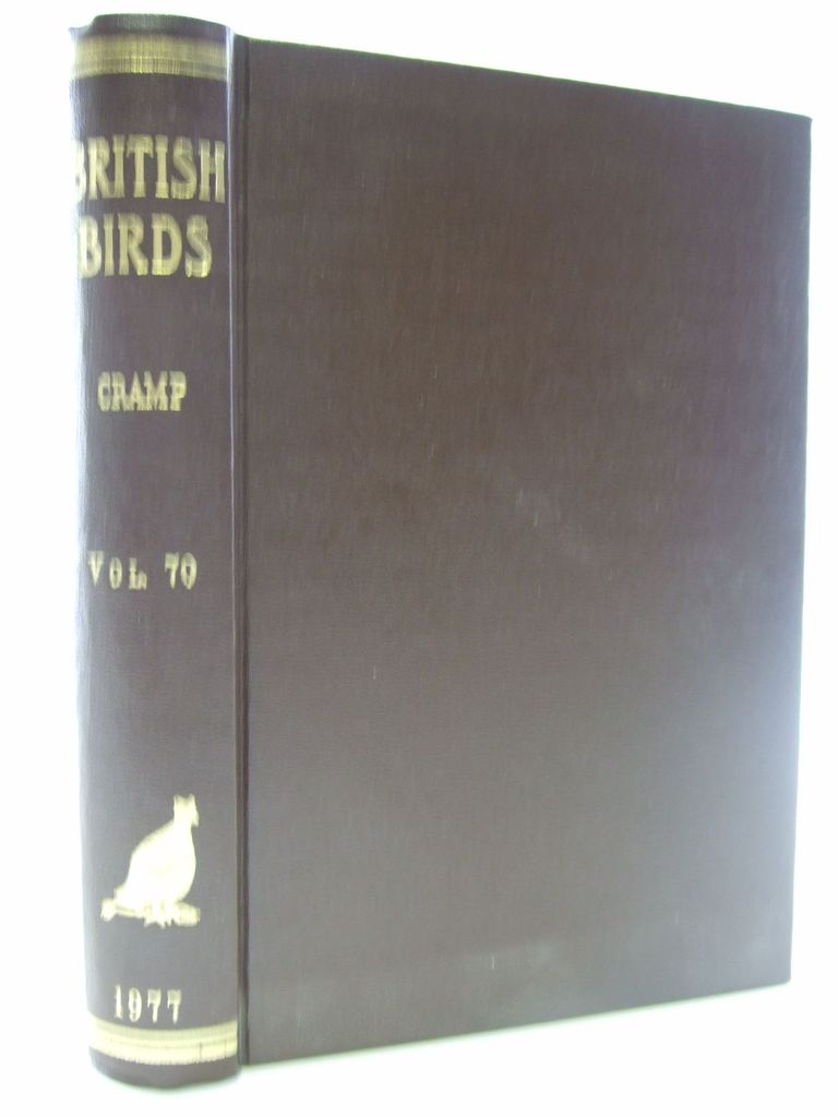 Photo of BRITISH BIRDS VOL. 70 written by Cramp, Stanley published by H.F. &amp; G. Witherby Ltd. (STOCK CODE: 1705264)  for sale by Stella & Rose's Books