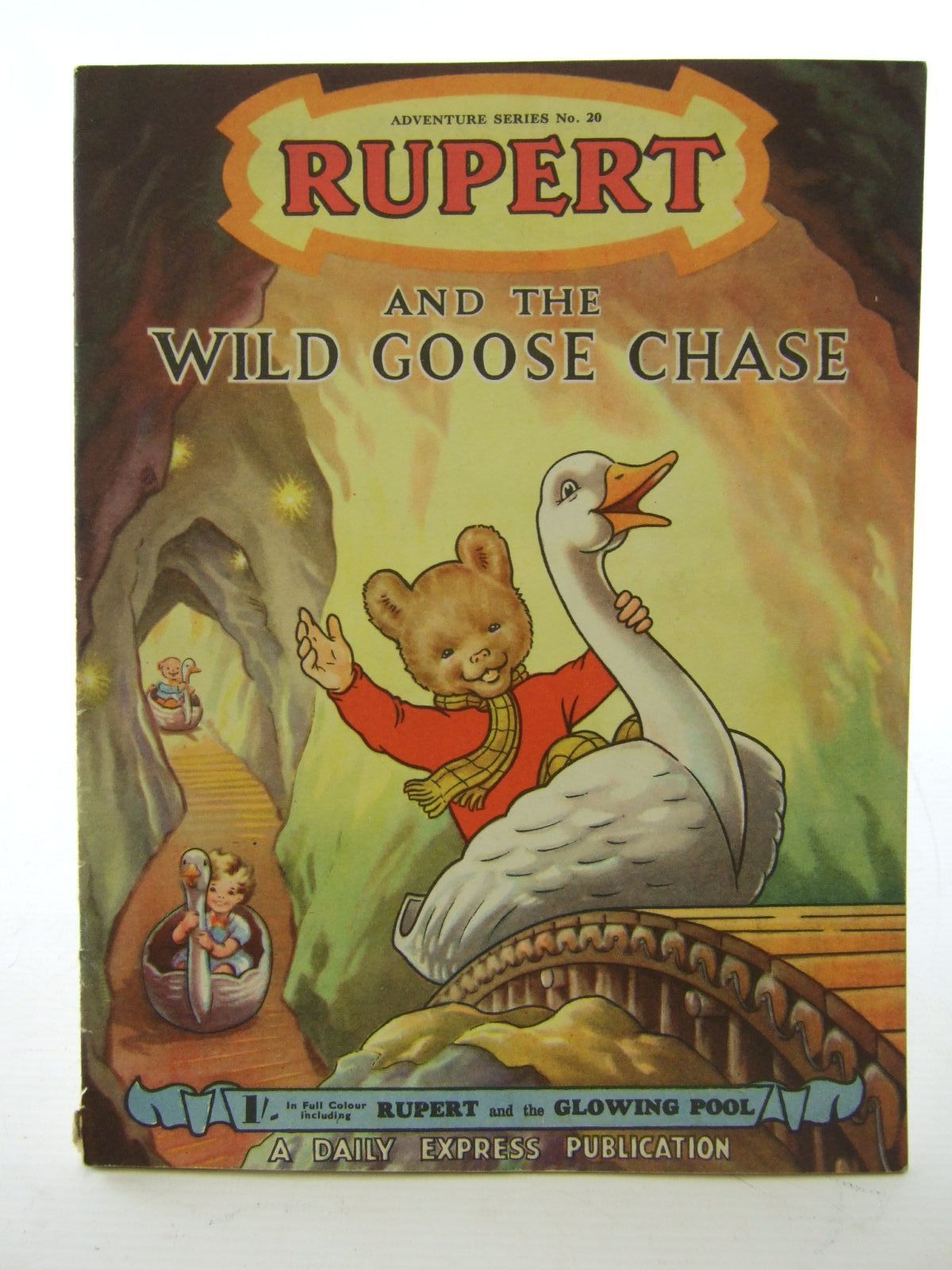 Photo of RUPERT ADVENTURE SERIES No. 20 - RUPERT AND THE WILD GOOSE CHASE written by Bestall, Alfred illustrated by Bestall, Alfred published by Daily Express (STOCK CODE: 1706110)  for sale by Stella & Rose's Books