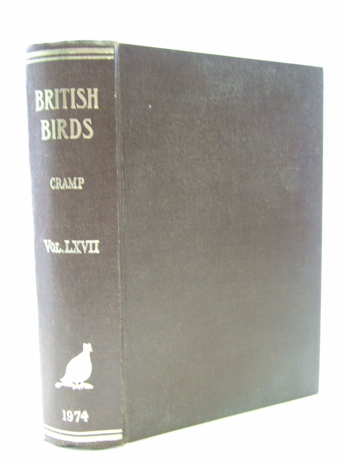 Photo of BRITISH BIRDS VOL. LXVII written by Cramp, Stanley published by H.F. &amp; G. Witherby Ltd. (STOCK CODE: 1706169)  for sale by Stella & Rose's Books