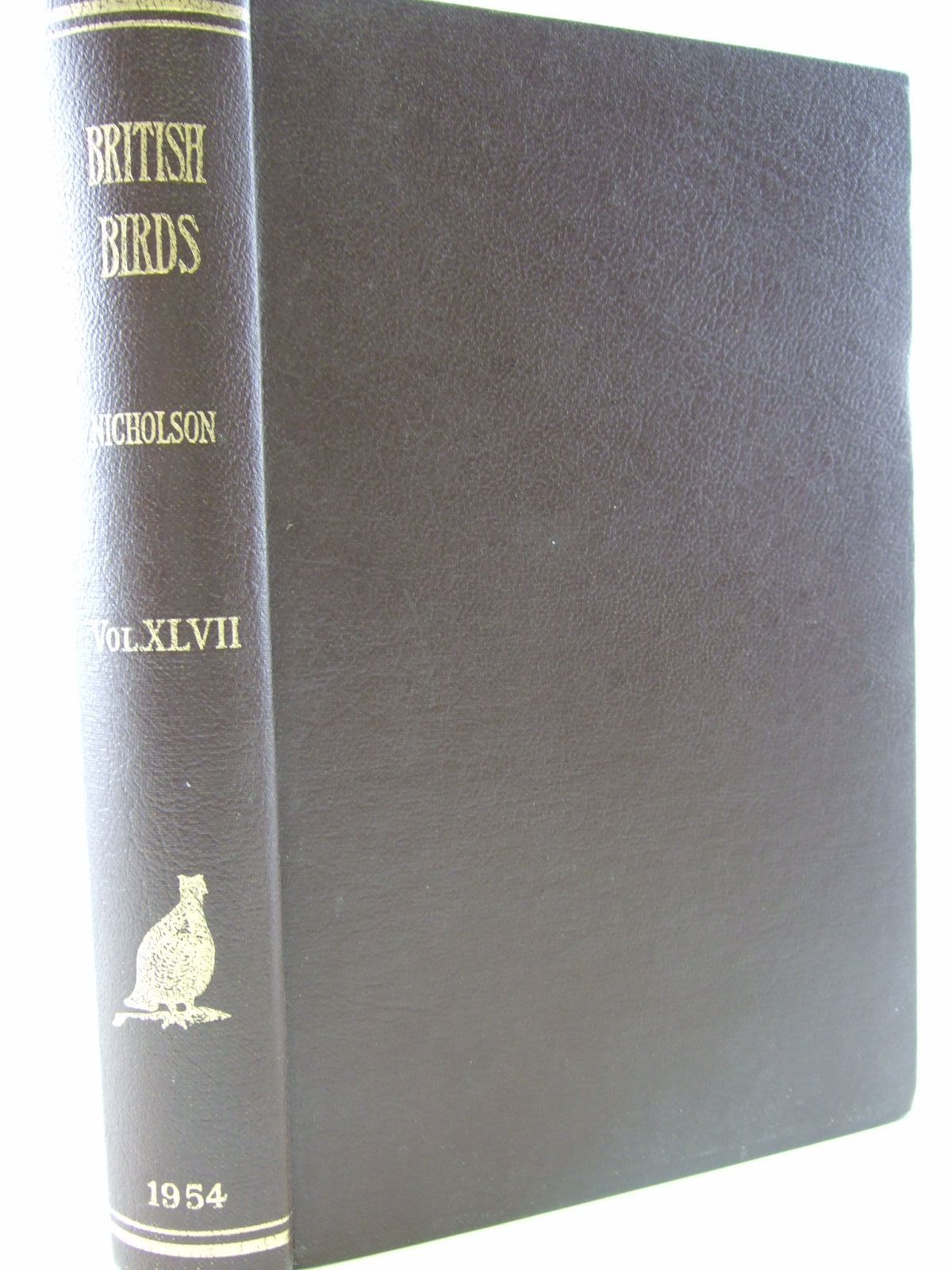 Photo of BRITISH BIRDS VOL. XLVII 1954- Stock Number: 1706173