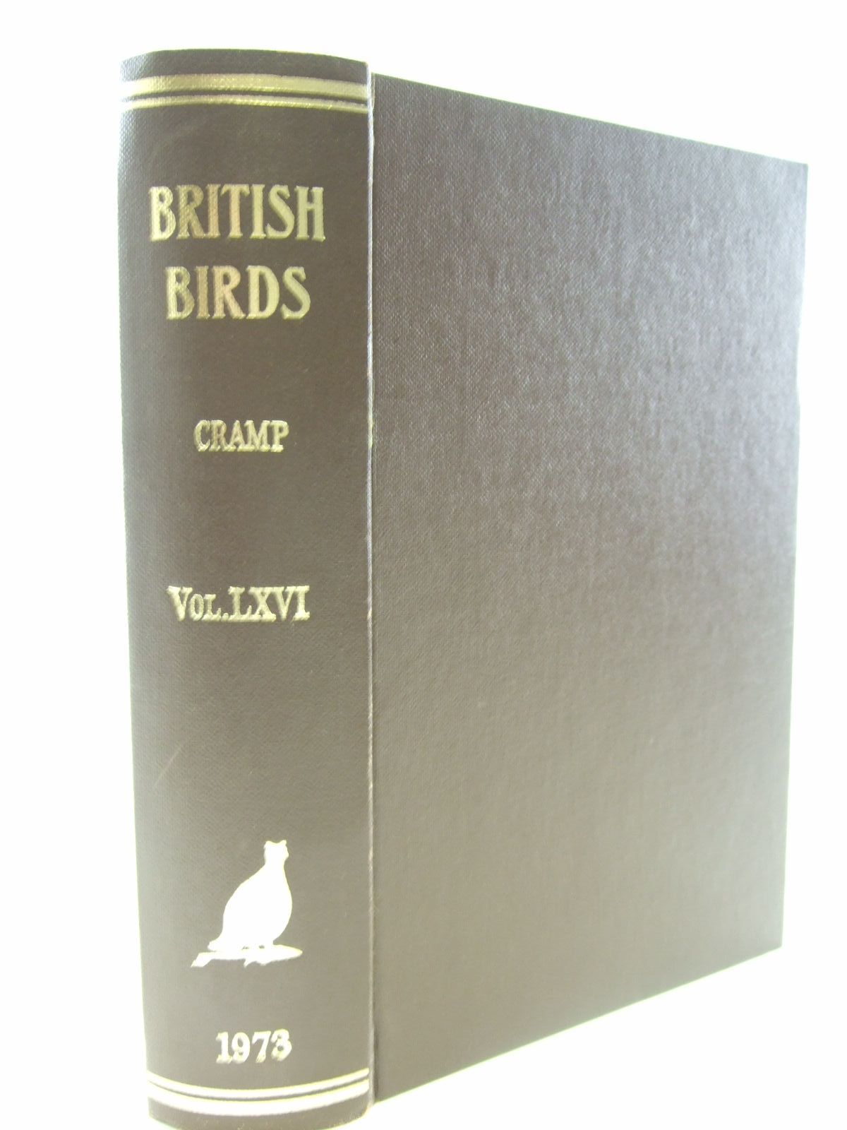 Photo of BRITISH BIRDS VOL. LXVI written by Cramp, Stanley published by MacMillan (STOCK CODE: 1706176)  for sale by Stella & Rose's Books