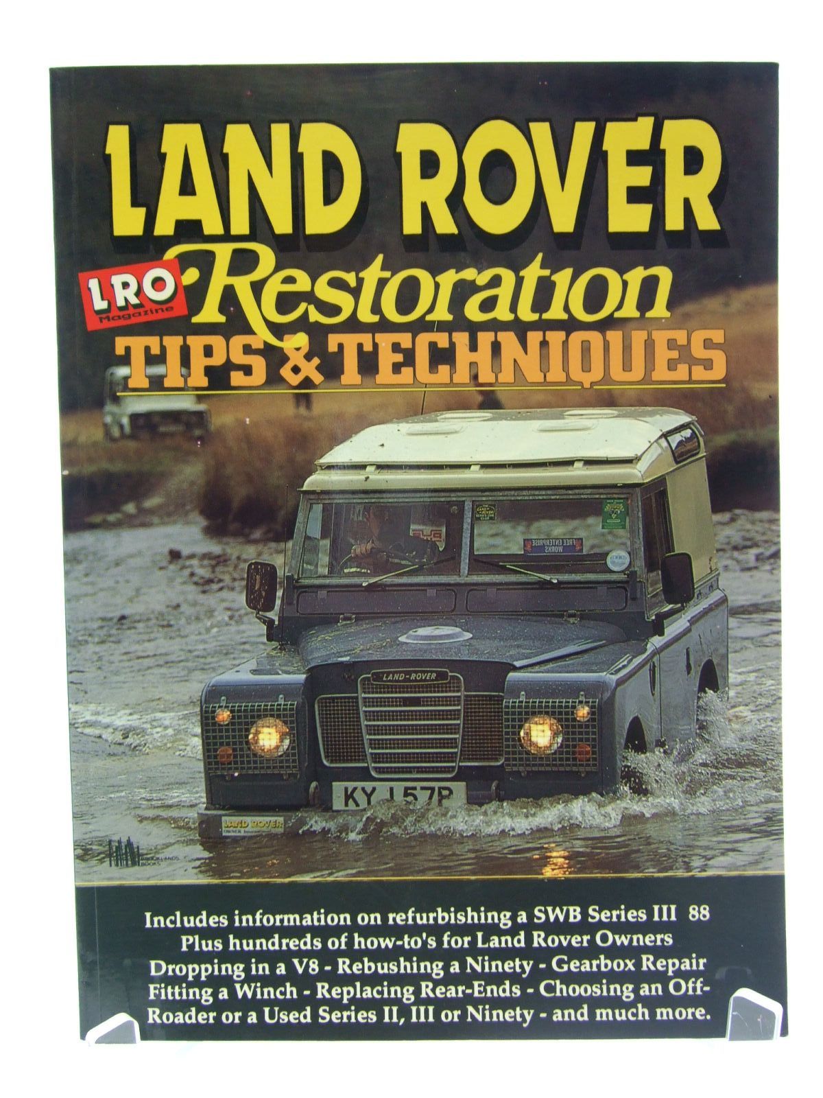 Photo of LAND ROVER RESTORATION TIPS & TECHNIQUES written by Green, Richard published by Lro Publications Ltd, Brooklands Books (STOCK CODE: 1706348)  for sale by Stella & Rose's Books