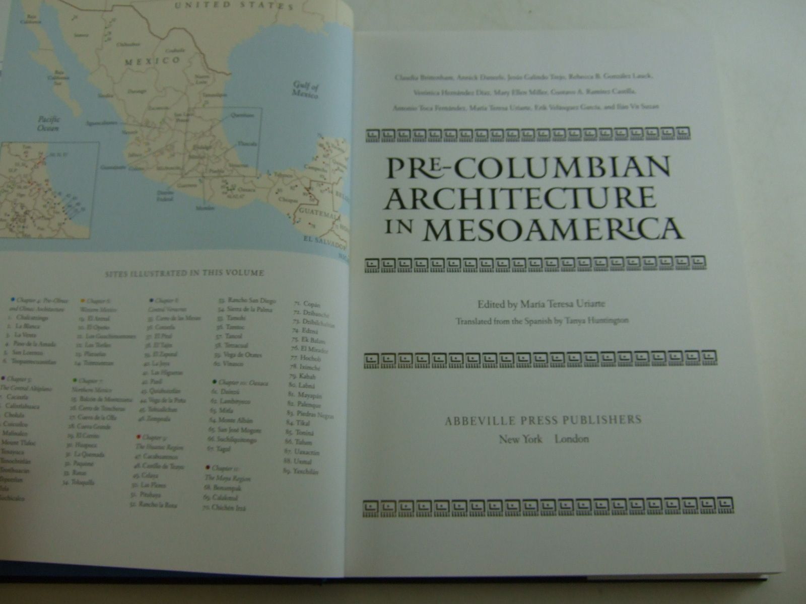 Photo of PRE-COLUMBIAN ARCHITECTURE IN MESOAMERICA written by Uriarte, Maria Teresa
et al,  published by Abbeville Press (STOCK CODE: 1707362)  for sale by Stella & Rose's Books
