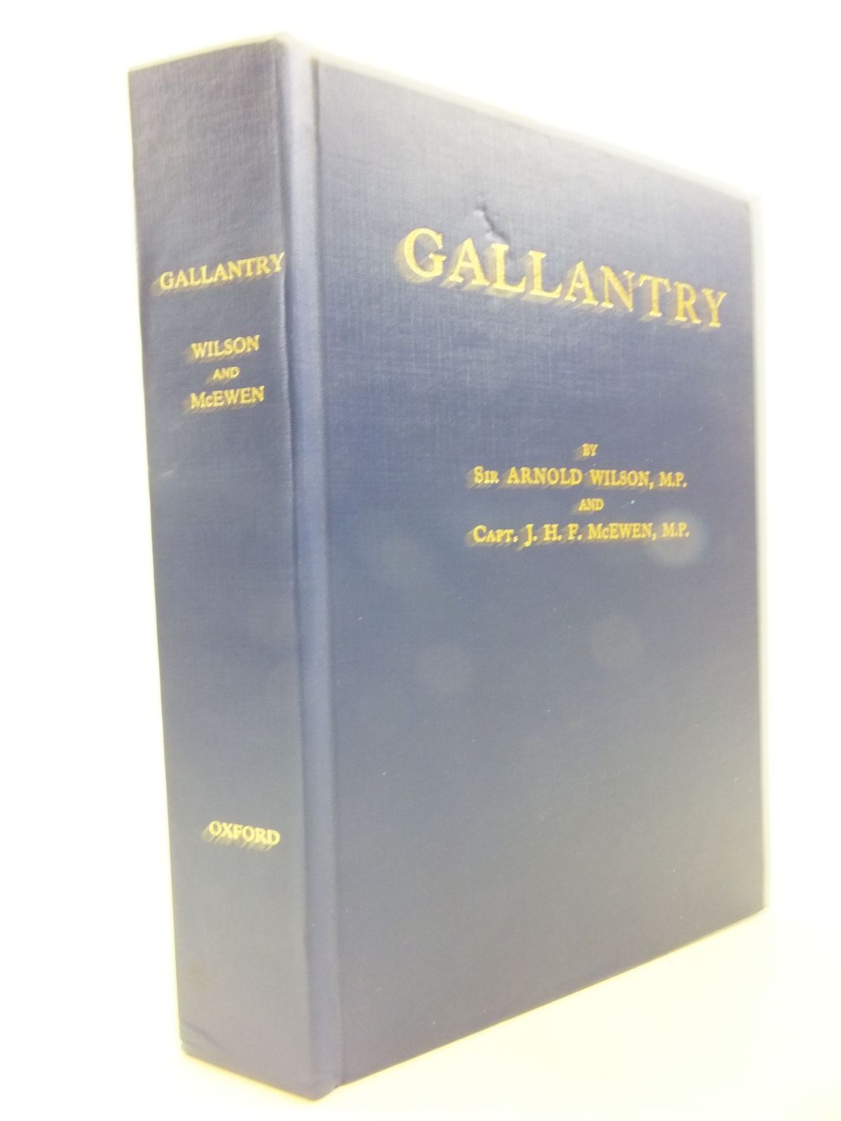 Photo of GALLANTRY ITS PUBLIC RECOGNITION AND REWARD IN PEACE AND IN WAR AT HOME AND ABROAD written by Wilson, Arnold McEwen, J.H.F. published by Oxford University Press (STOCK CODE: 1710081)  for sale by Stella & Rose's Books
