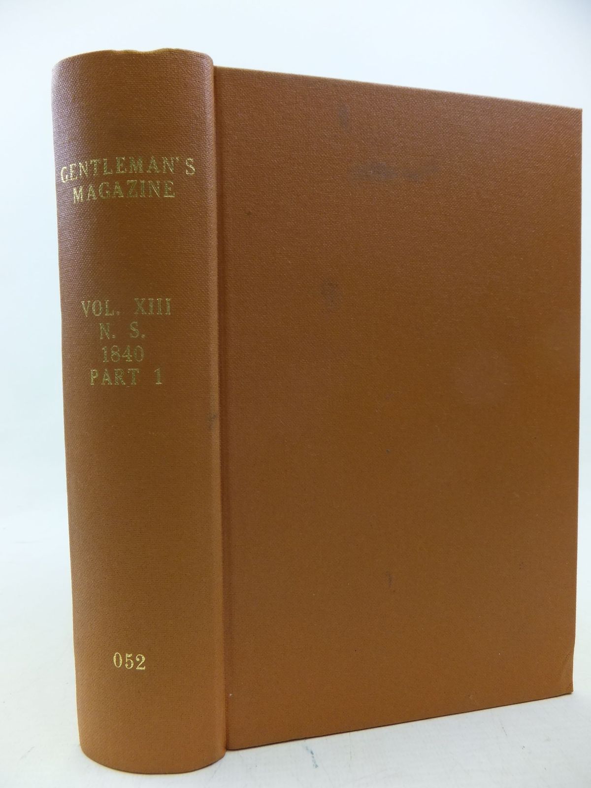Photo of THE GENTLEMAN'S MAGAZINE VOLUME XIII 1840- Stock Number: 1710403