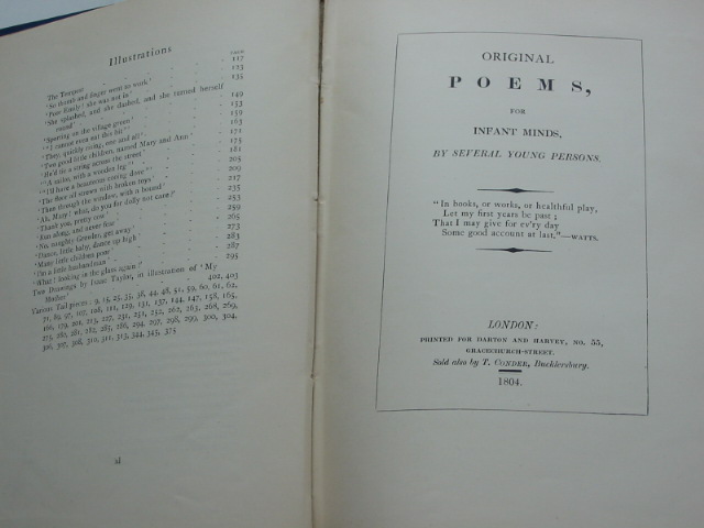 Photo of THE ORIGINAL POEMS AND OTHERS written by Taylor, Ann
Taylor, Jane
O'Keeffe, Adelaide illustrated by Bedford, F.D. published by Wells Gardner, Darton & Co. (STOCK CODE: 1801480)  for sale by Stella & Rose's Books