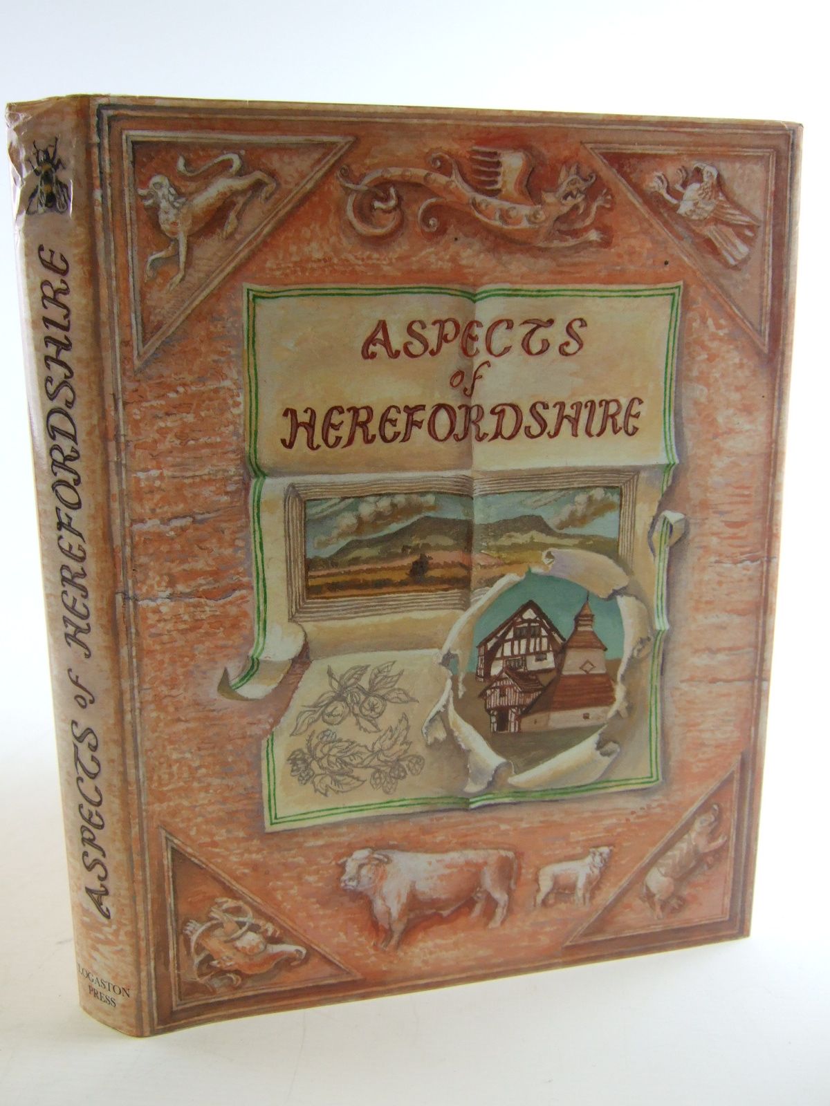Photo of ASPECTS OF HEREFORDSHIRE written by Johnson, Andrew Punter, Stephen illustrated by Boulton, Reg et al.,  published by Logaston Press (STOCK CODE: 1805239)  for sale by Stella & Rose's Books