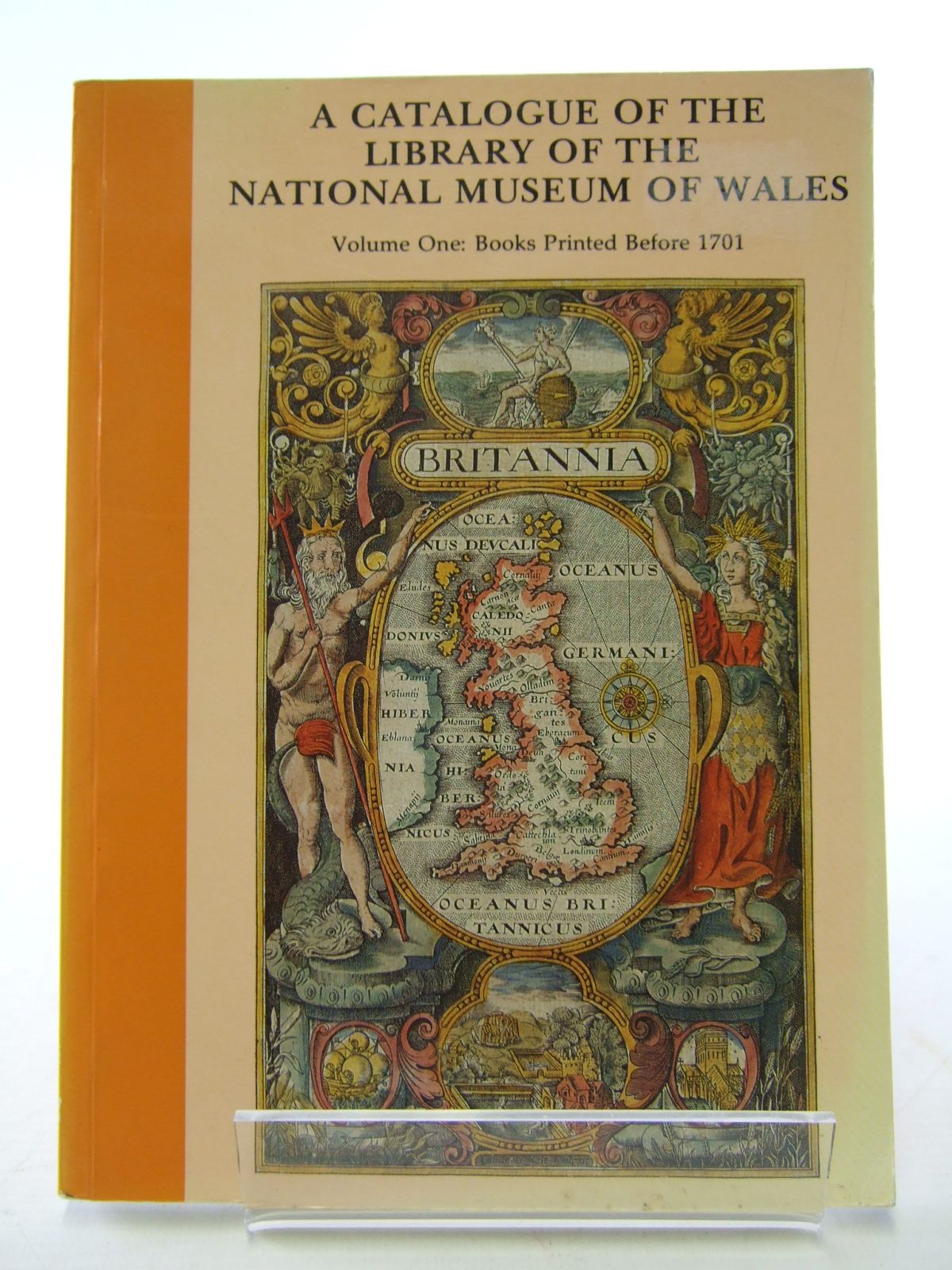 Photo of A CATALOGUE OF THE LIBRARY OF THE NATIONAL MUSEUM OF WALES VOLUME ONE: BOOKS PRINTED BEFORE 1701- Stock Number: 1805544