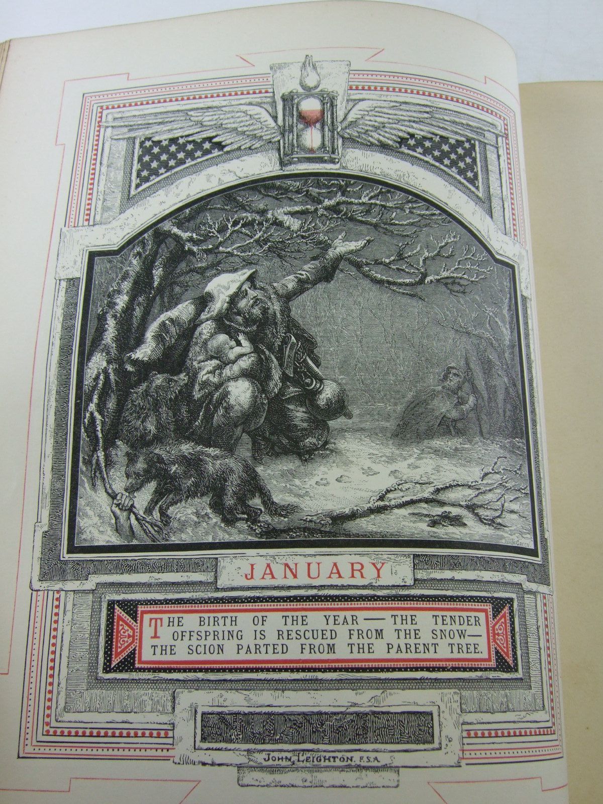 Photo of THE LIFE OF MAN SYMBOLISED BY MONTHS OF THE YEAR written by Pigot, Richard illustrated by Leighton, John published by Longmans, Green, Reader & Dyer (STOCK CODE: 1806272)  for sale by Stella & Rose's Books