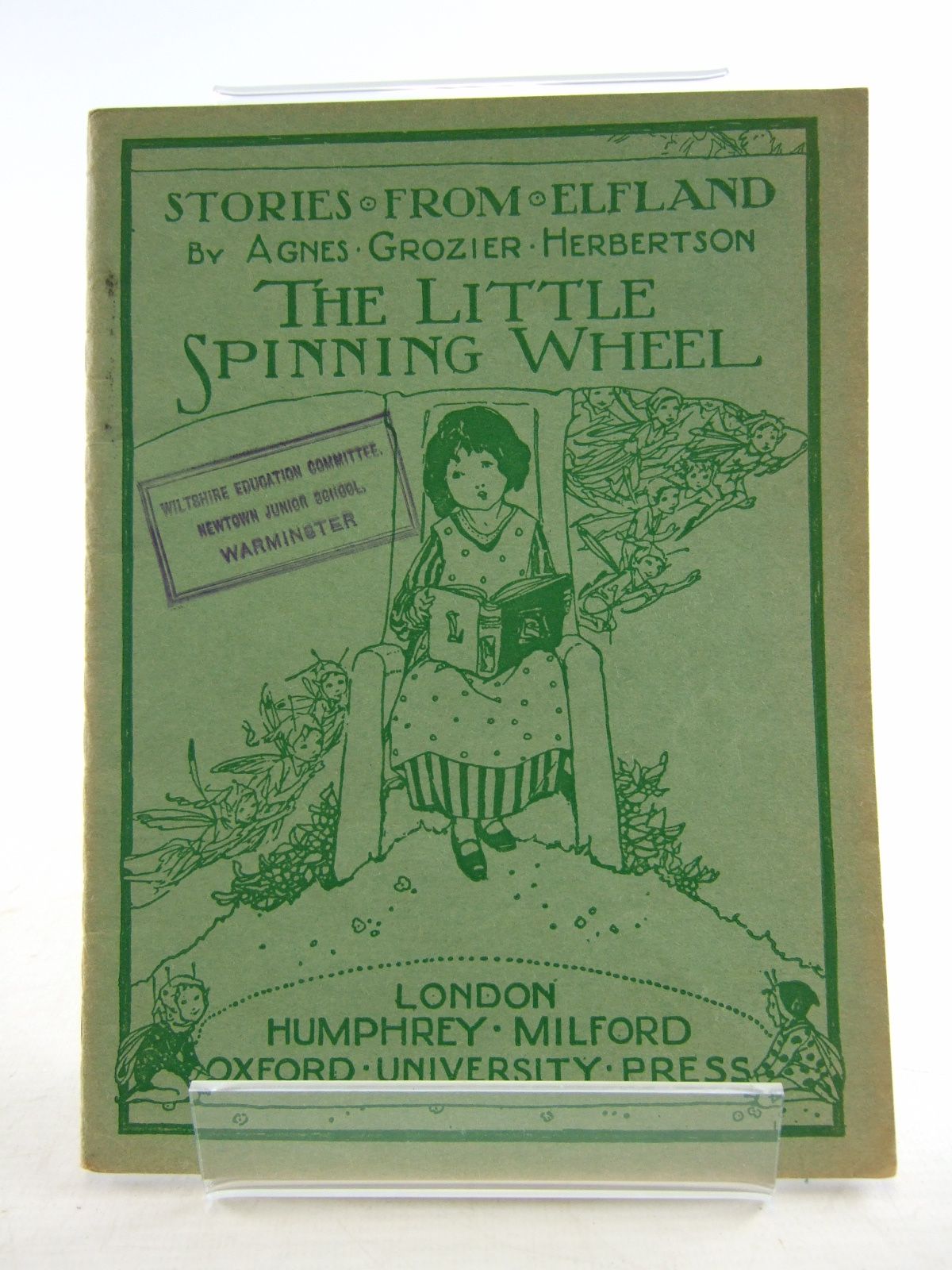 Photo of STORIES FROM ELFLAND: THE LITTLE SPINNING WHEEL written by Herbertson, Agnes Grozier published by Humphrey Milford, Oxford University Press (STOCK CODE: 1806394)  for sale by Stella & Rose's Books