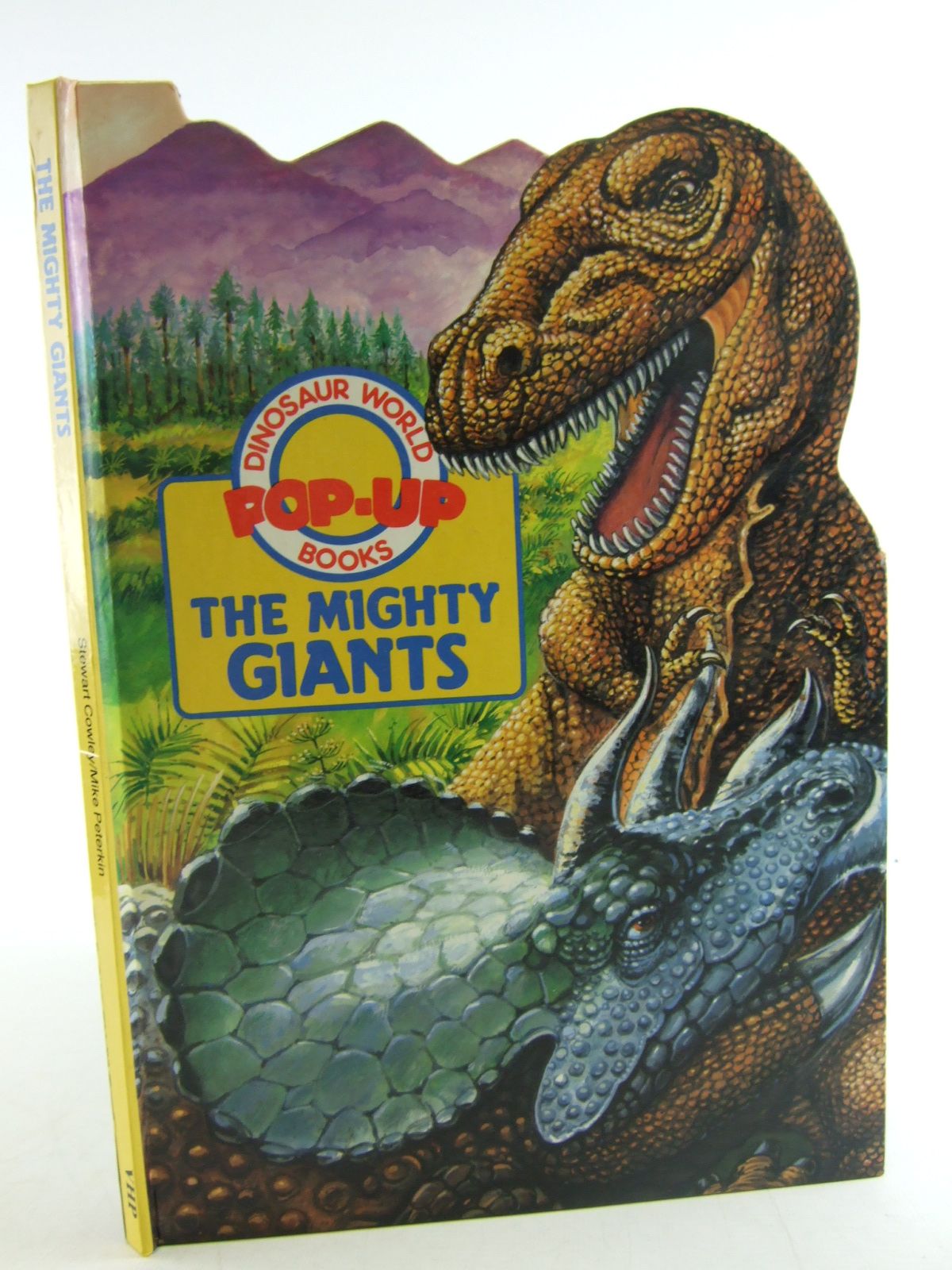 Photo of THE MIGHTY GIANTS DINOSAUR WORLD POP-UP BOOKS written by Cowley, Stewart illustrated by Peterkin, Mike published by Victoria House Publishing (STOCK CODE: 1806510)  for sale by Stella & Rose's Books