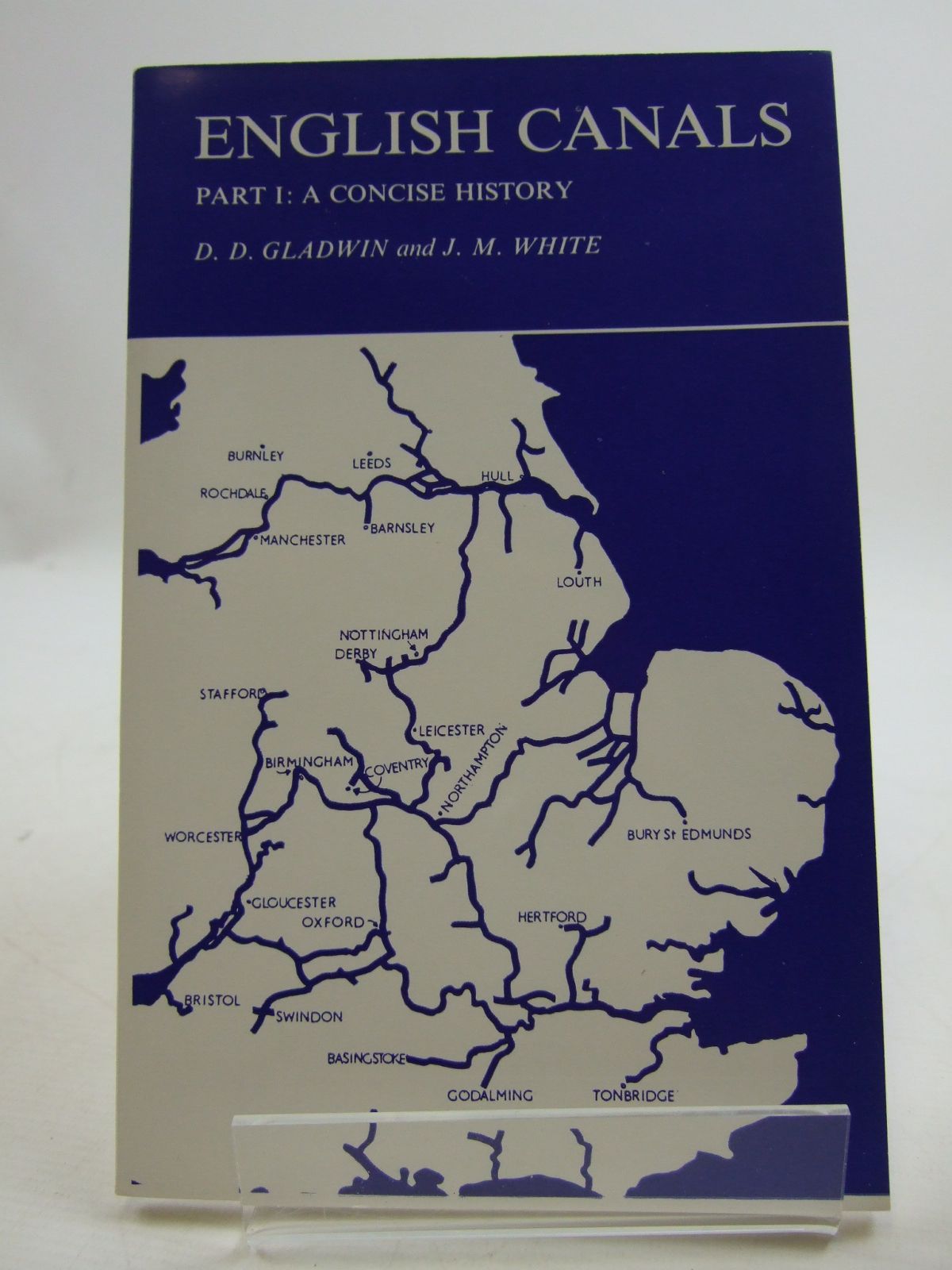 Photo of ENGLISH CANALS PART I A CONCISE HISTORY written by Gladwin, David D. White, J.M. published by The Oakwood Press (STOCK CODE: 1807110)  for sale by Stella & Rose's Books