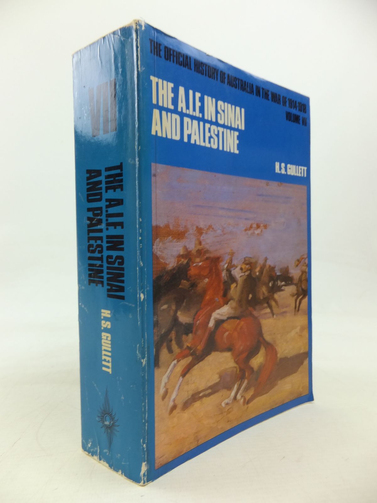 Photo of THE AUSTRALIAN IMPERIAL FORCE IN SINAI AND PALESTINE 1914-1918 written by Gullett, H.S. published by University Of Queensland Press (STOCK CODE: 1810603)  for sale by Stella & Rose's Books