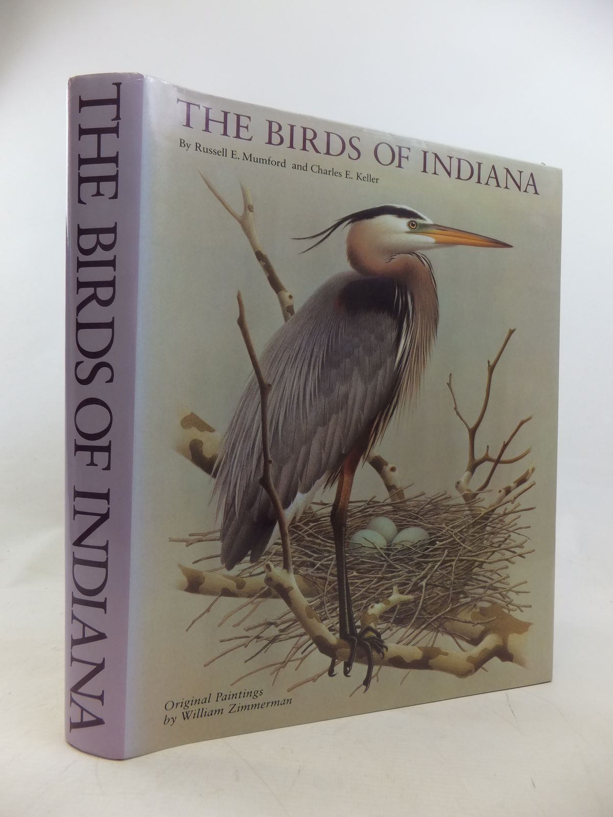 Photo of THE BIRDS OF INDIANA written by Mumford, Russell E. Keller, Charles E. illustrated by Zimmerman, William published by Indiana University Press (STOCK CODE: 1811191)  for sale by Stella & Rose's Books