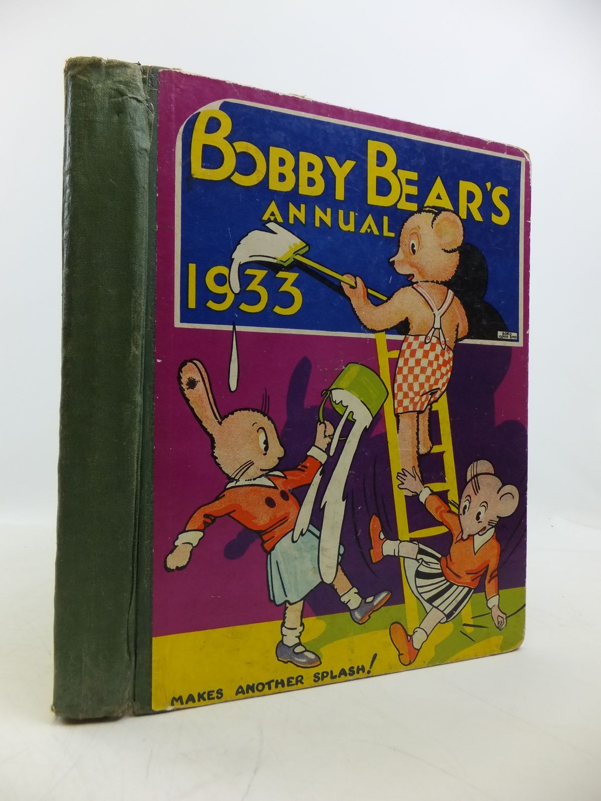 Photo of BOBBY BEAR'S ANNUAL 1933 written by Kitsie, Aunt published by Dean & Son Ltd. (STOCK CODE: 1811478)  for sale by Stella & Rose's Books