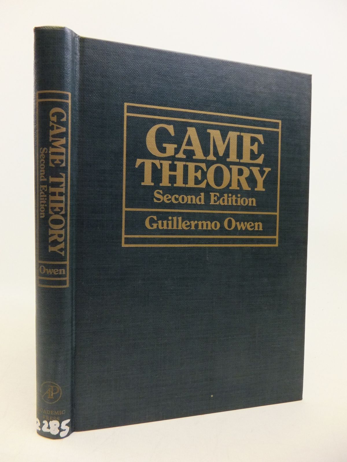 Photo of GAME THEORY written by Owen, Guillermo published by Academic Press (STOCK CODE: 1811755)  for sale by Stella & Rose's Books