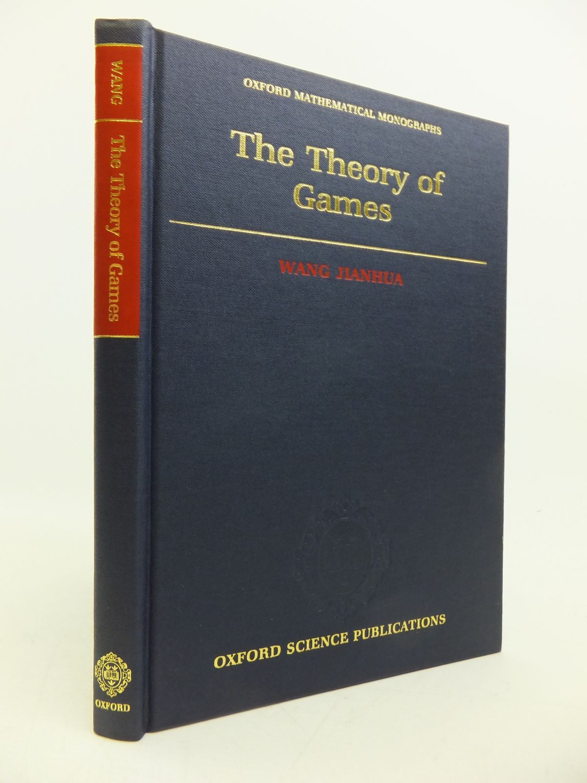 Photo of THE THEORY OF GAMES written by Jianhua, Wang published by Clarendon Press (STOCK CODE: 1811775)  for sale by Stella & Rose's Books