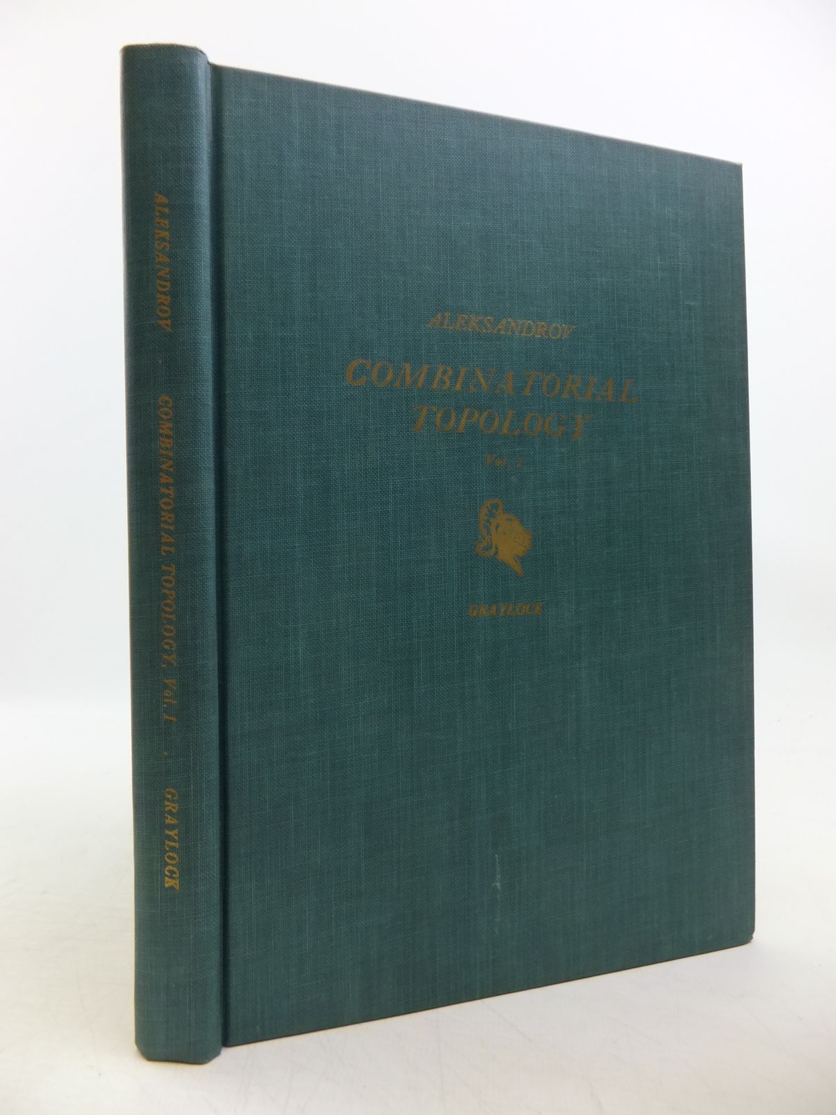 Photo of COMBINATORIAL TOPOLOGY VOLUME 1 written by Aleksandrov, P.S. published by Graylock Press (STOCK CODE: 1811779)  for sale by Stella & Rose's Books