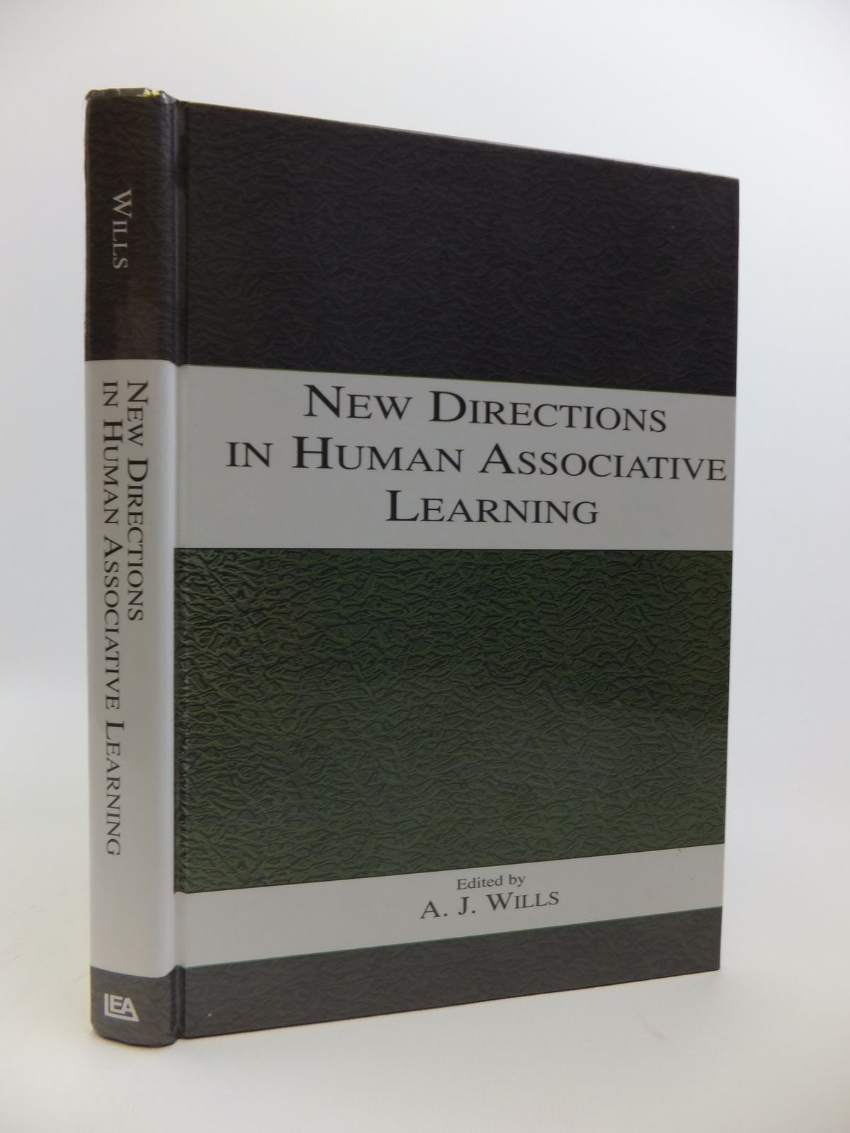 Photo of NEW DIRECTIONS IN HUMAN ASSOCIATIVE LEARNING written by Wills, A.J. published by Lawrence Erlbaum (STOCK CODE: 1811899)  for sale by Stella & Rose's Books