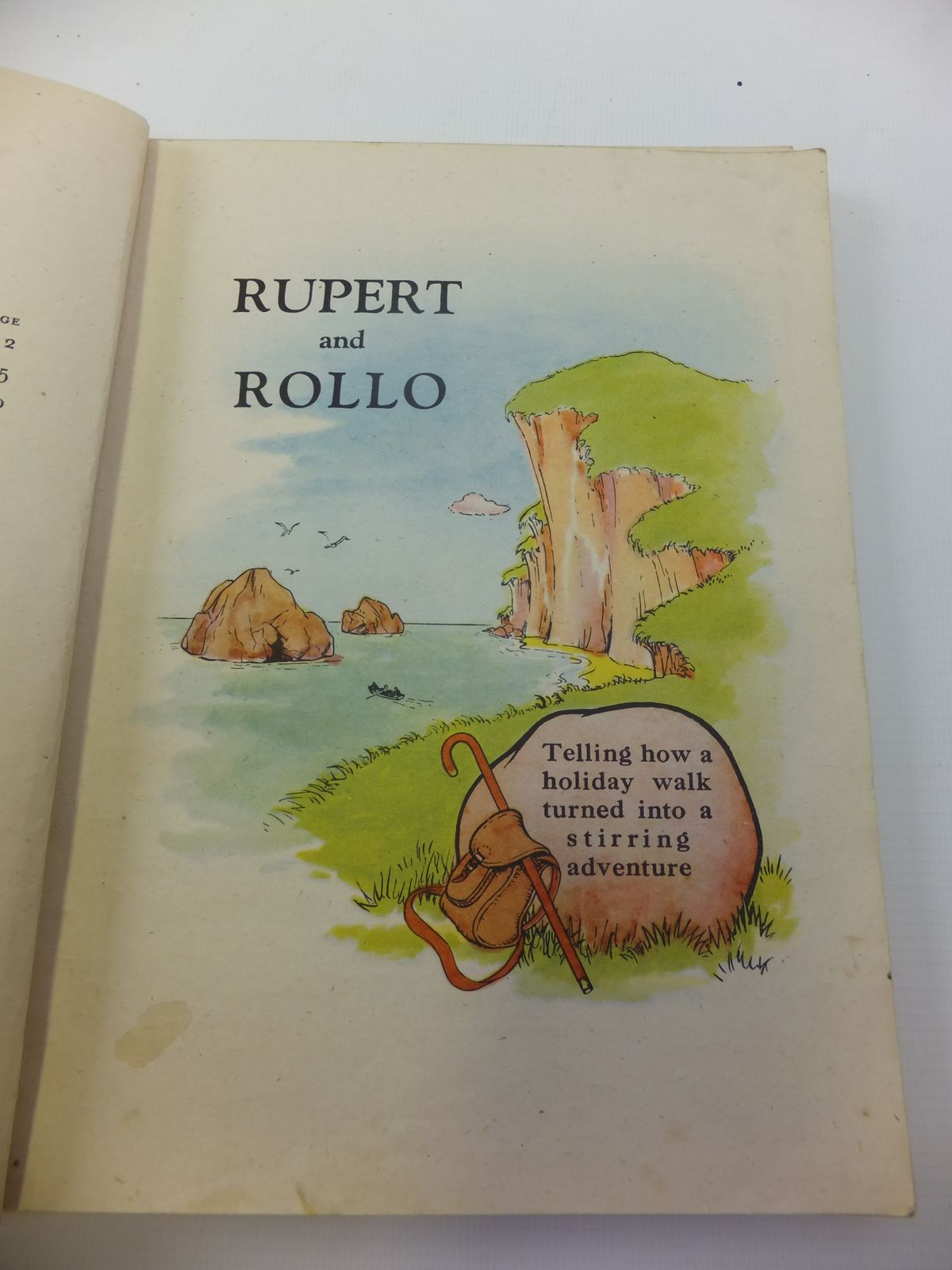 Photo of RUPERT ANNUAL 1944 - RUPERT IN MORE ADVENTURES written by Bestall, Alfred illustrated by Bestall, Alfred published by Daily Express (STOCK CODE: 1812264)  for sale by Stella & Rose's Books