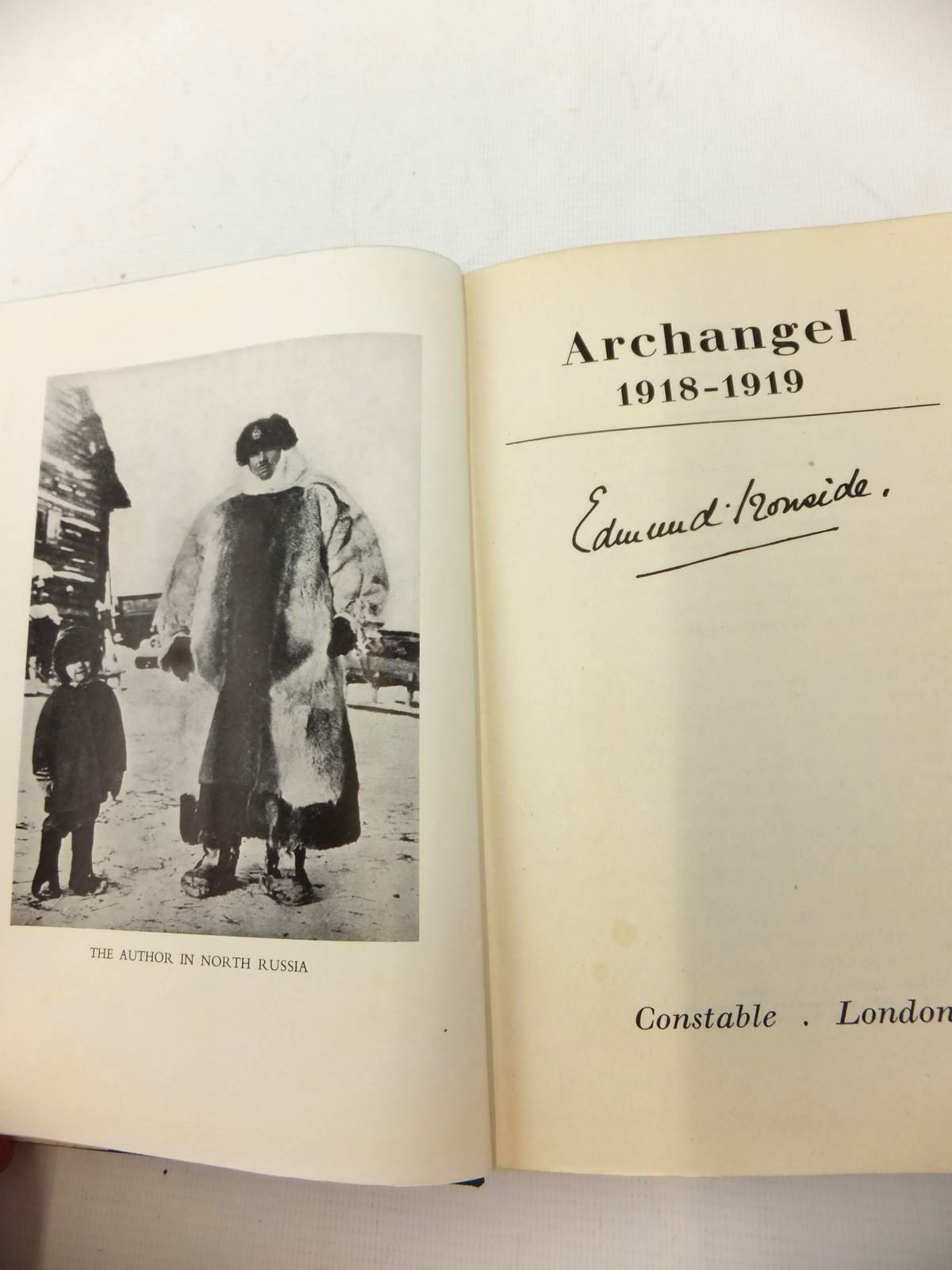Photo of ARCHANGEL 1918-1919 written by Ironside, Edward published by Constable (STOCK CODE: 1813812)  for sale by Stella & Rose's Books