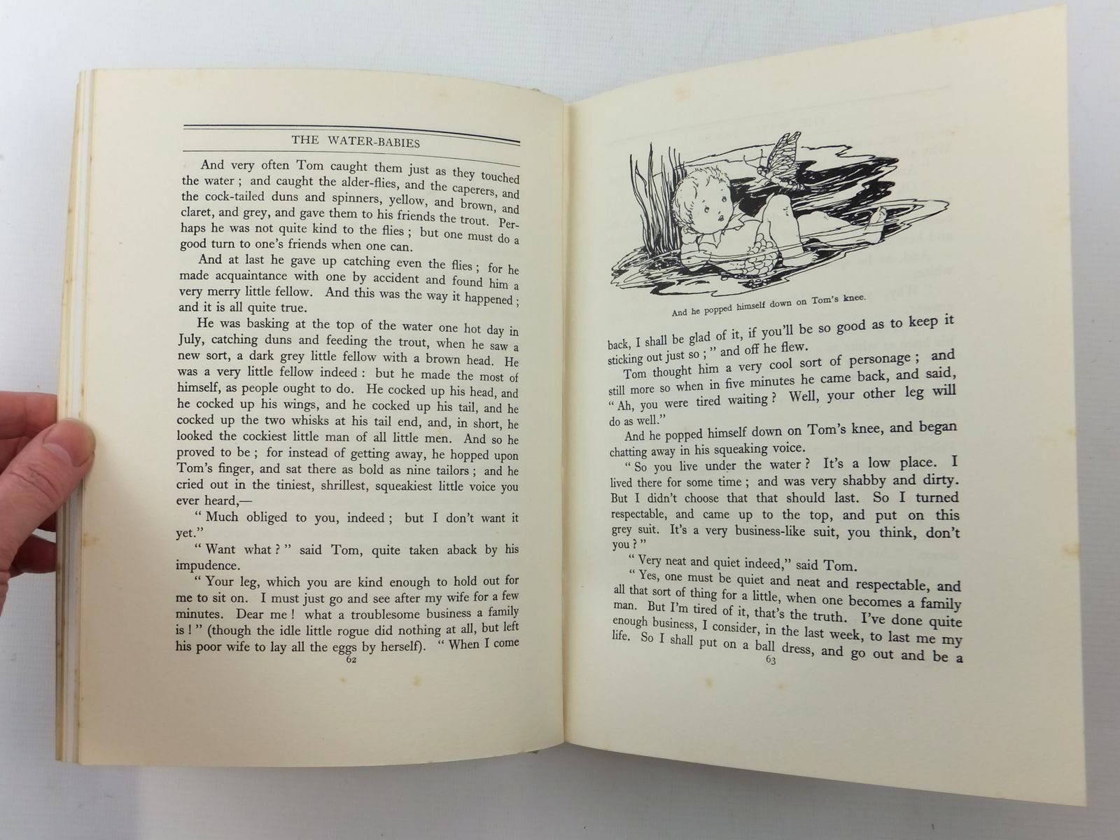 Photo of THE WATER BABIES written by Kingsley, Charles illustrated by Anderson, Anne published by T.C. & E.C. Jack Ltd. (STOCK CODE: 1814722)  for sale by Stella & Rose's Books