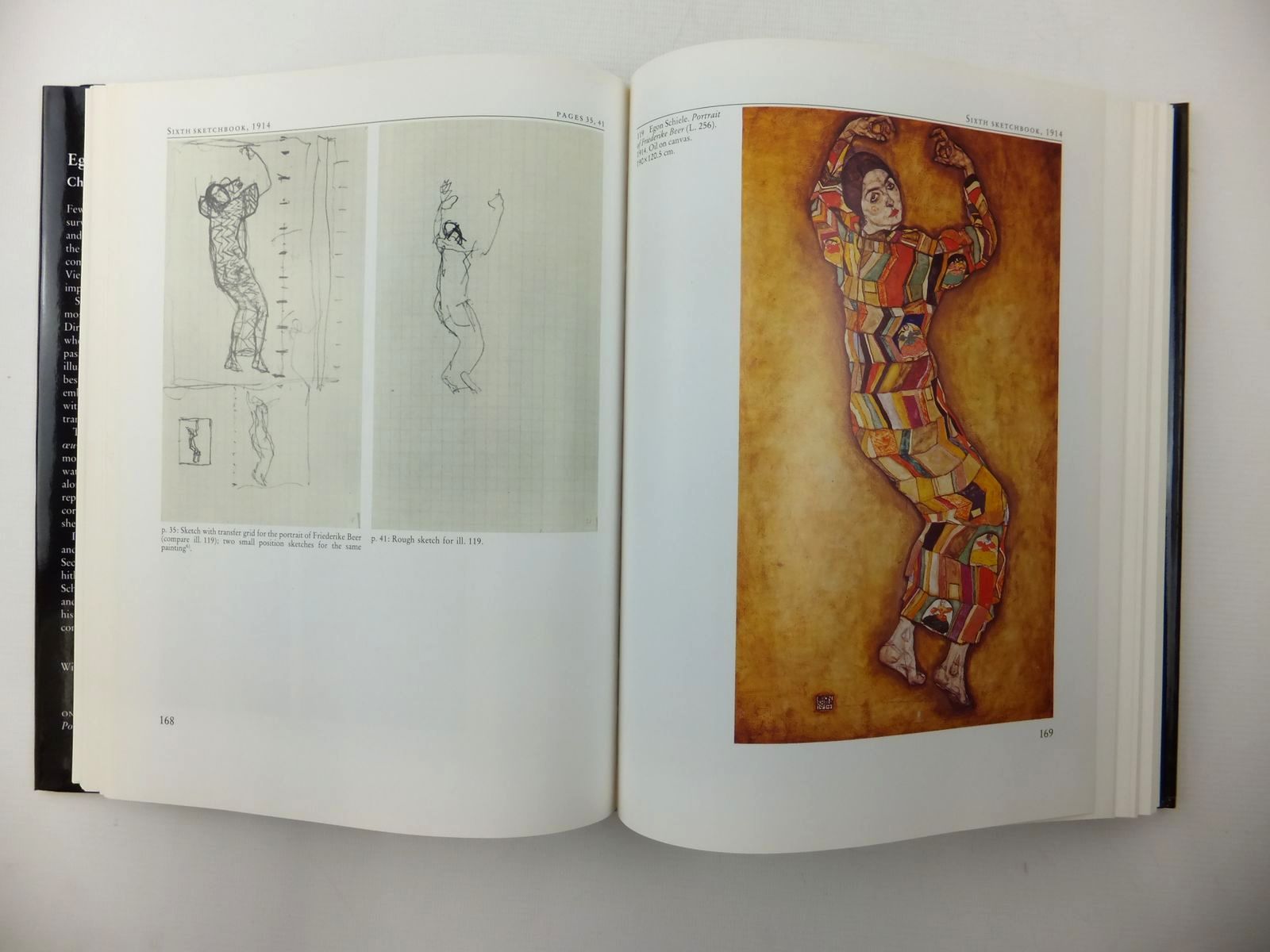 EGON SCHIELE SKETCH BOOK S・シーレ スケッチブック - 本収納