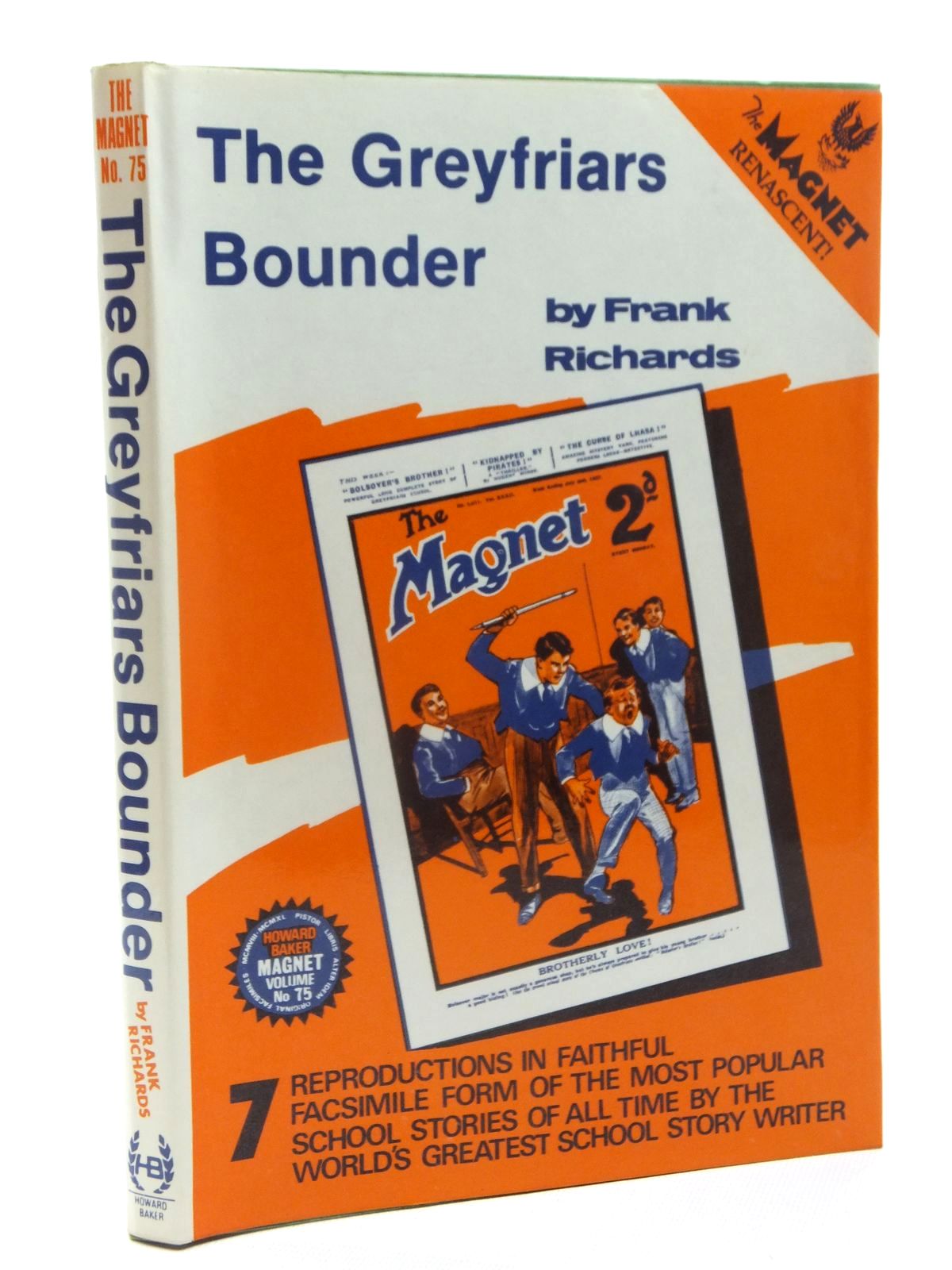 Photo of THE GREYFRIARS BOUNDER written by Richards, Frank published by Howard Baker Press (STOCK CODE: 1815313)  for sale by Stella & Rose's Books
