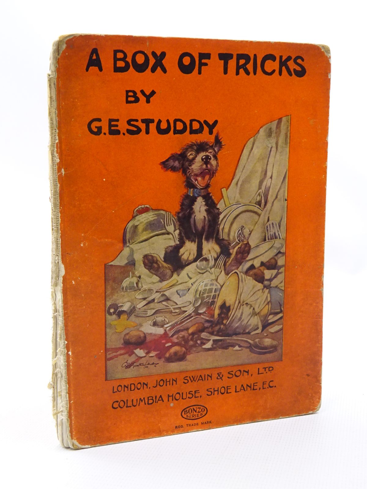 Photo of A BOX OF TRICKS written by Jellicoe, George illustrated by Studdy, G.E. published by John Swain &amp; Son Limited (STOCK CODE: 1815596)  for sale by Stella & Rose's Books