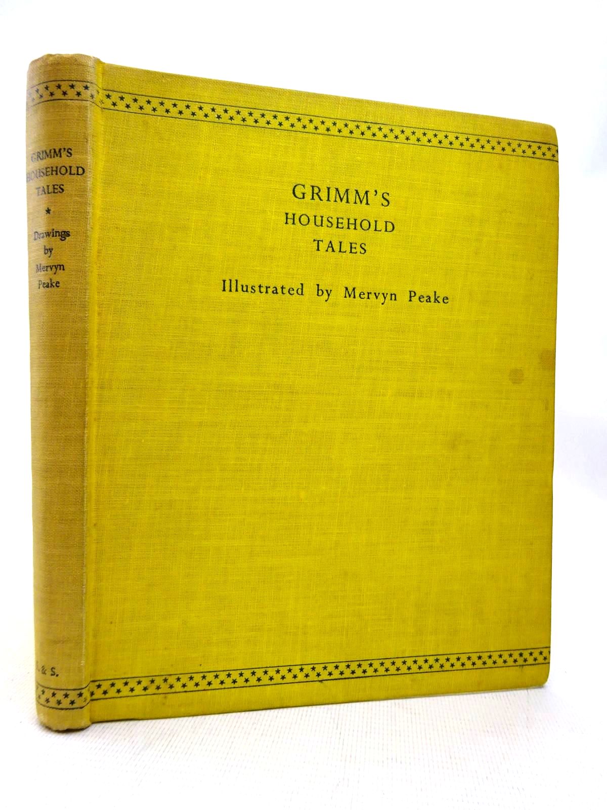 Photo of HOUSEHOLD TALES BY THE BROTHERS GRIMM written by Grimm, Brothers illustrated by Peake, Mervyn published by Eyre &amp; Spottiswoode (STOCK CODE: 1816360)  for sale by Stella & Rose's Books