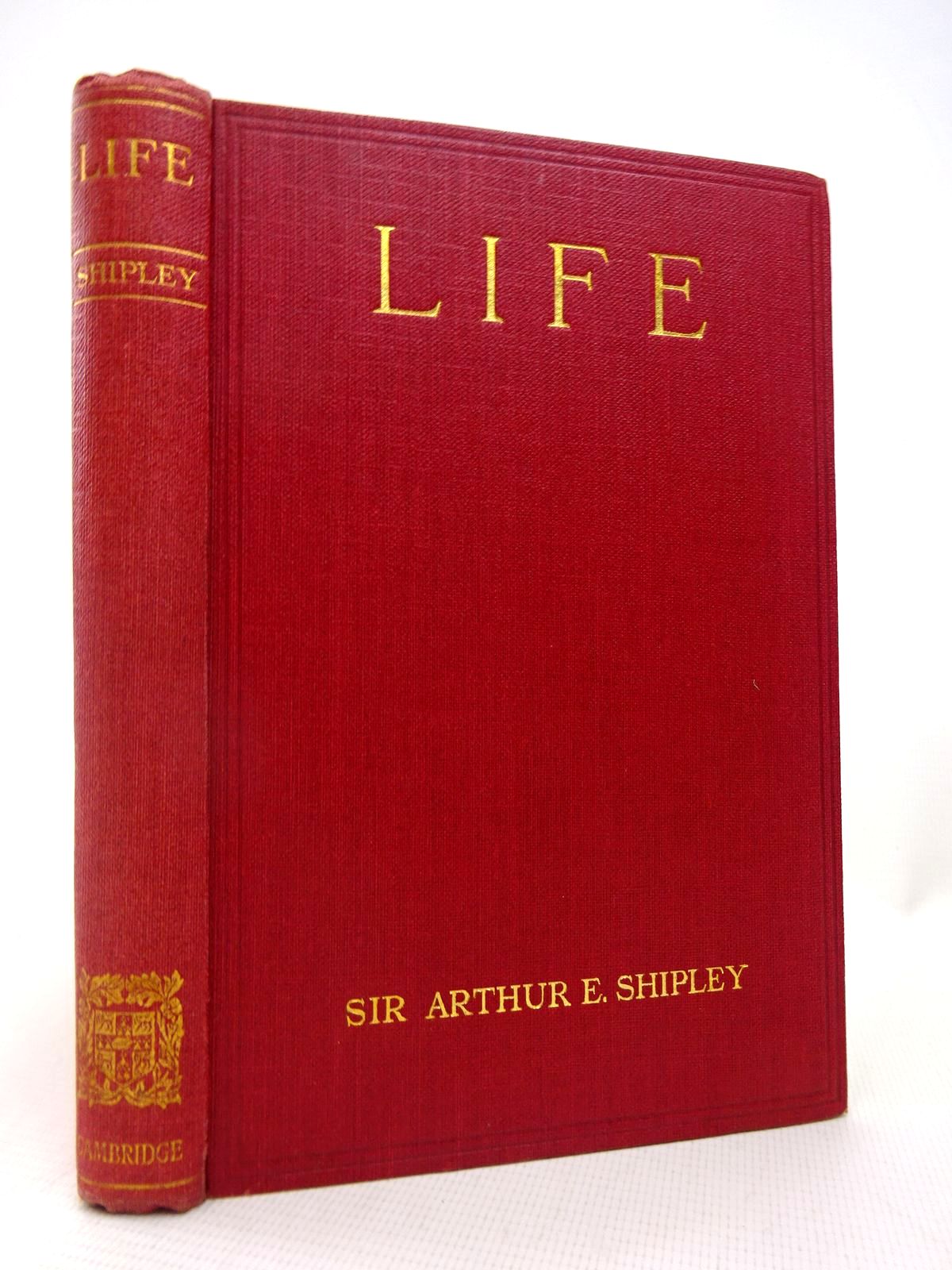 Photo of LIFE written by Shipley, Arthur E. published by Cambridge University Press (STOCK CODE: 1816524)  for sale by Stella & Rose's Books
