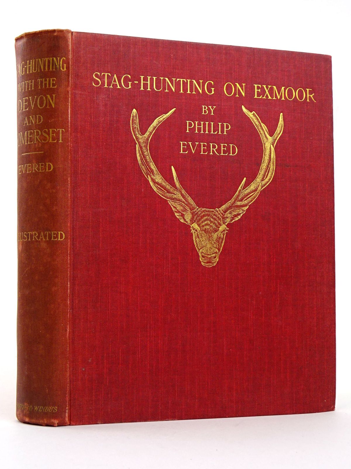 Photo of STAG HUNTING WITH THE &quot;DEVON AND SOMERSET&quot; 1887-1901 written by Evered, Philip illustrated by Lomas, H.M. published by Chatto &amp; Windus (STOCK CODE: 1818318)  for sale by Stella & Rose's Books