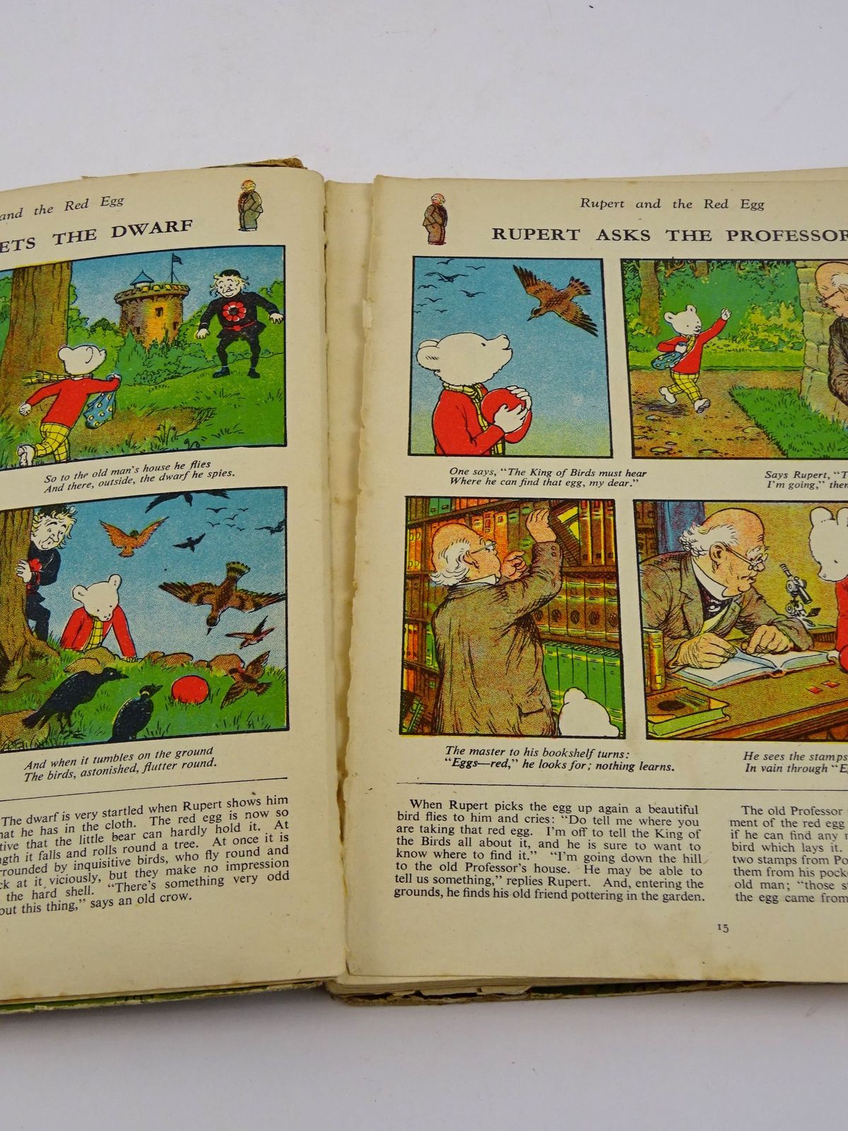 Photo of RUPERT ANNUAL 1941 - THE RUPERT BOOK written by Bestall, Alfred illustrated by Bestall, Alfred published by Daily Express (STOCK CODE: 1818419)  for sale by Stella & Rose's Books